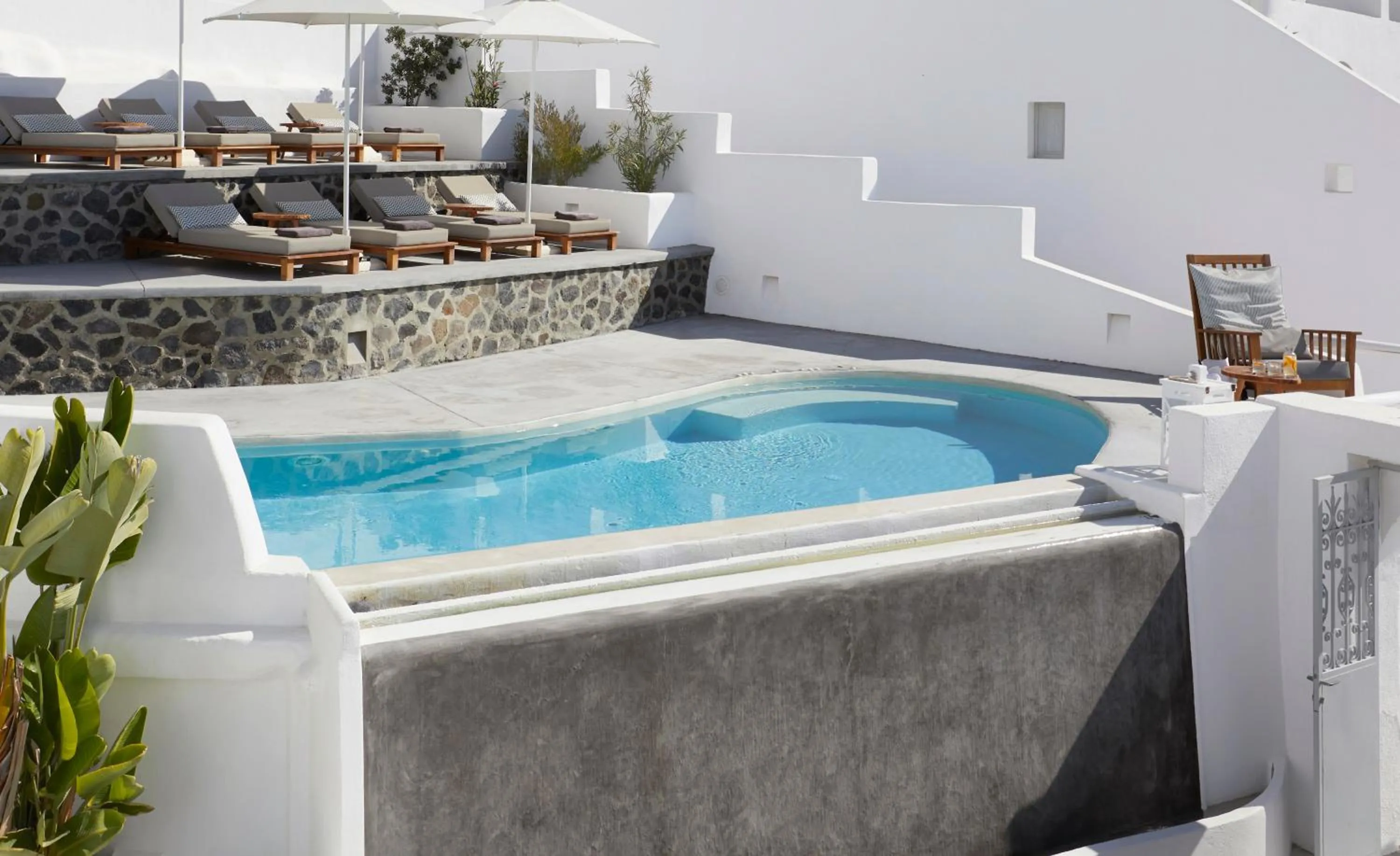 Natural landscape in Senses Boutique Hotel