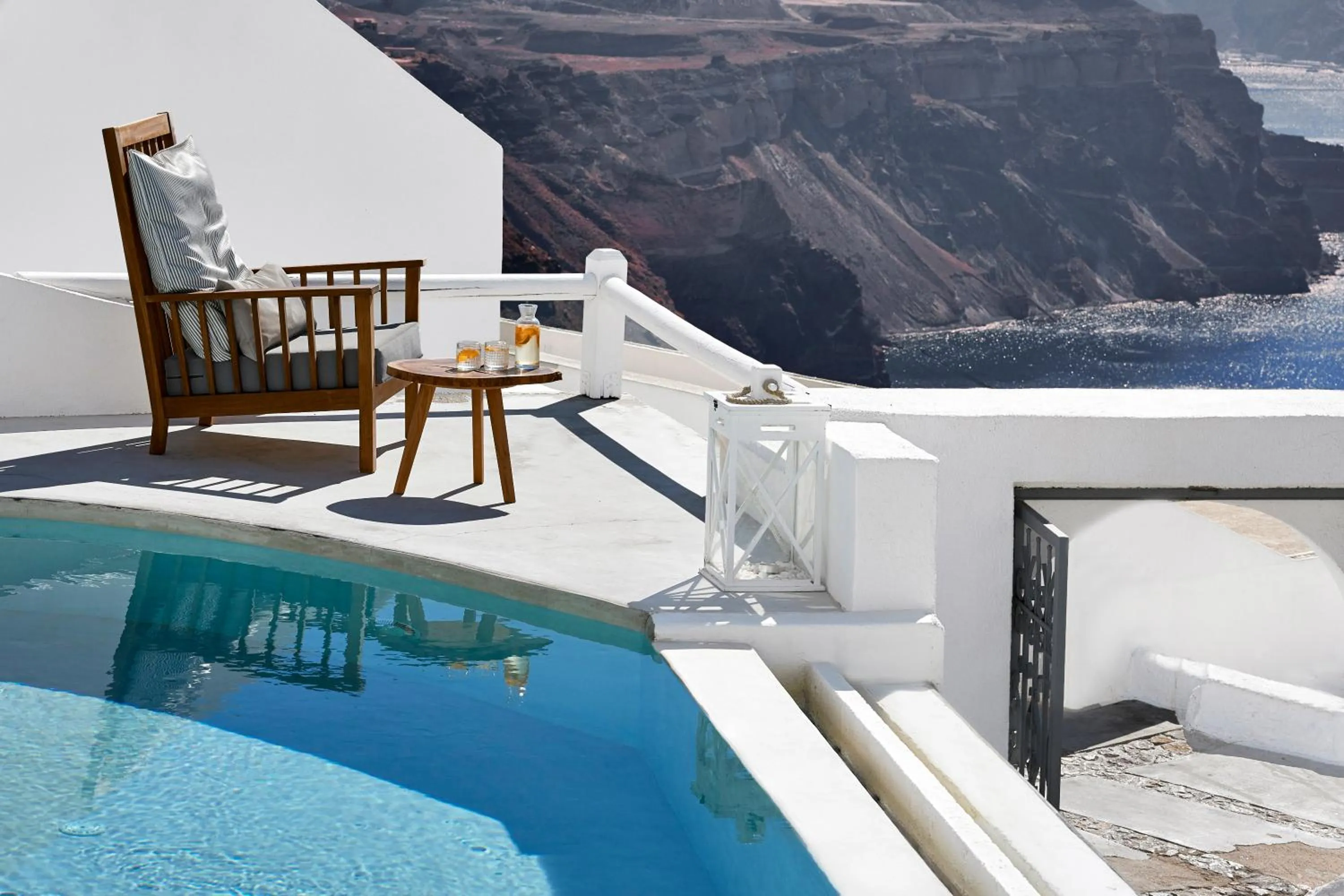 Seating area in Senses Boutique Hotel