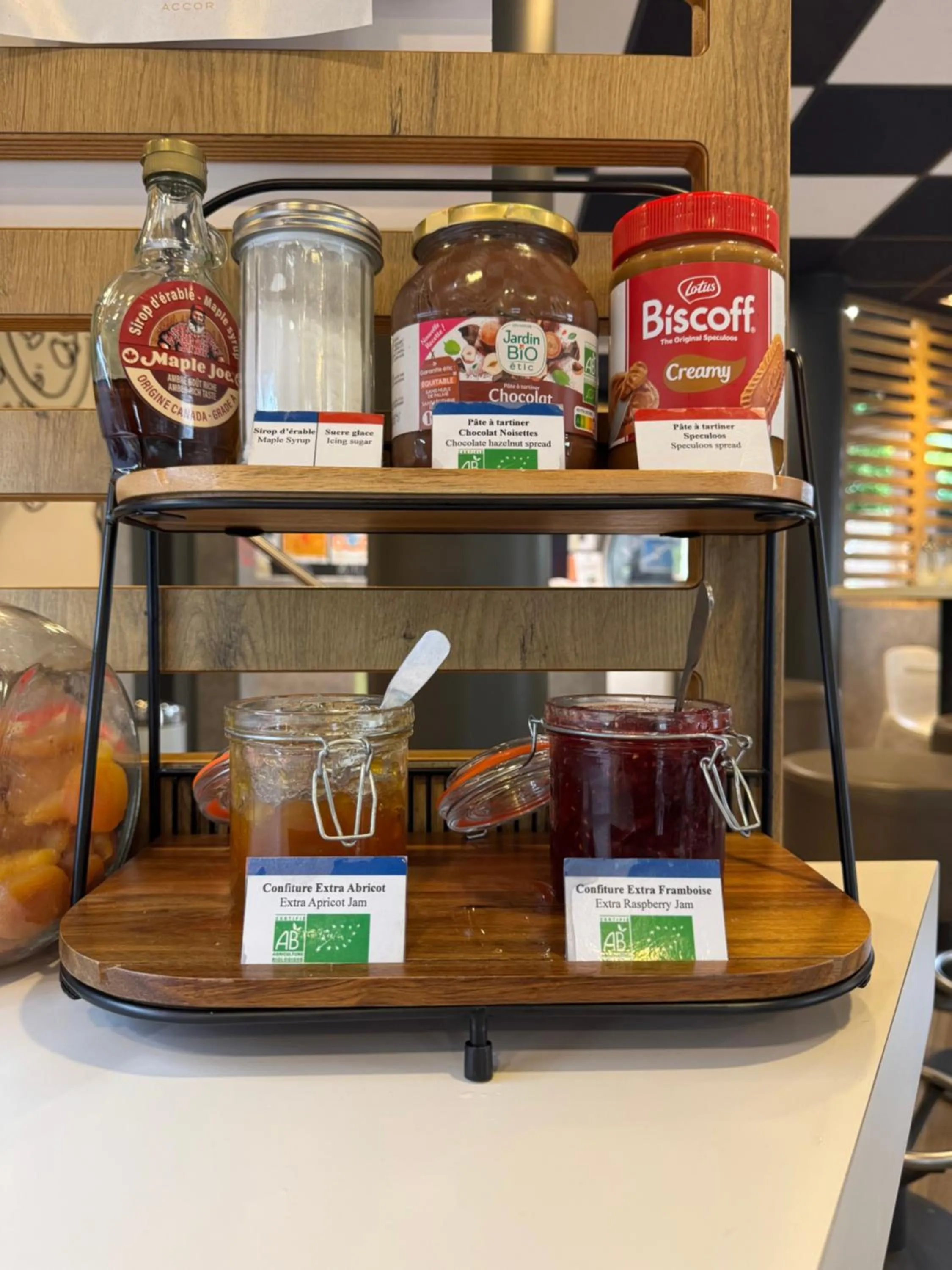 Buffet breakfast in ibis budget Angoulême Centre