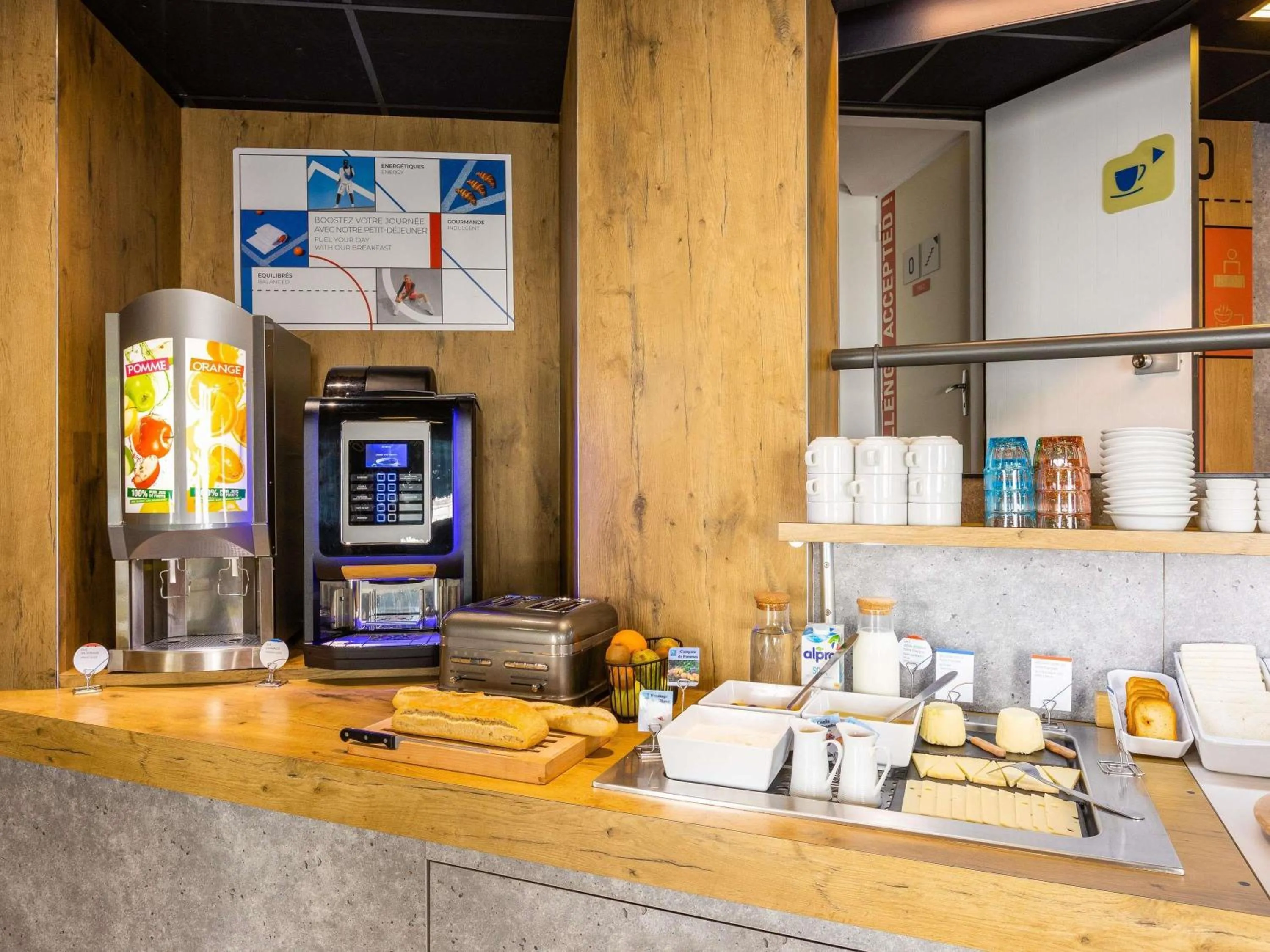 Breakfast in ibis budget Angoulême Centre