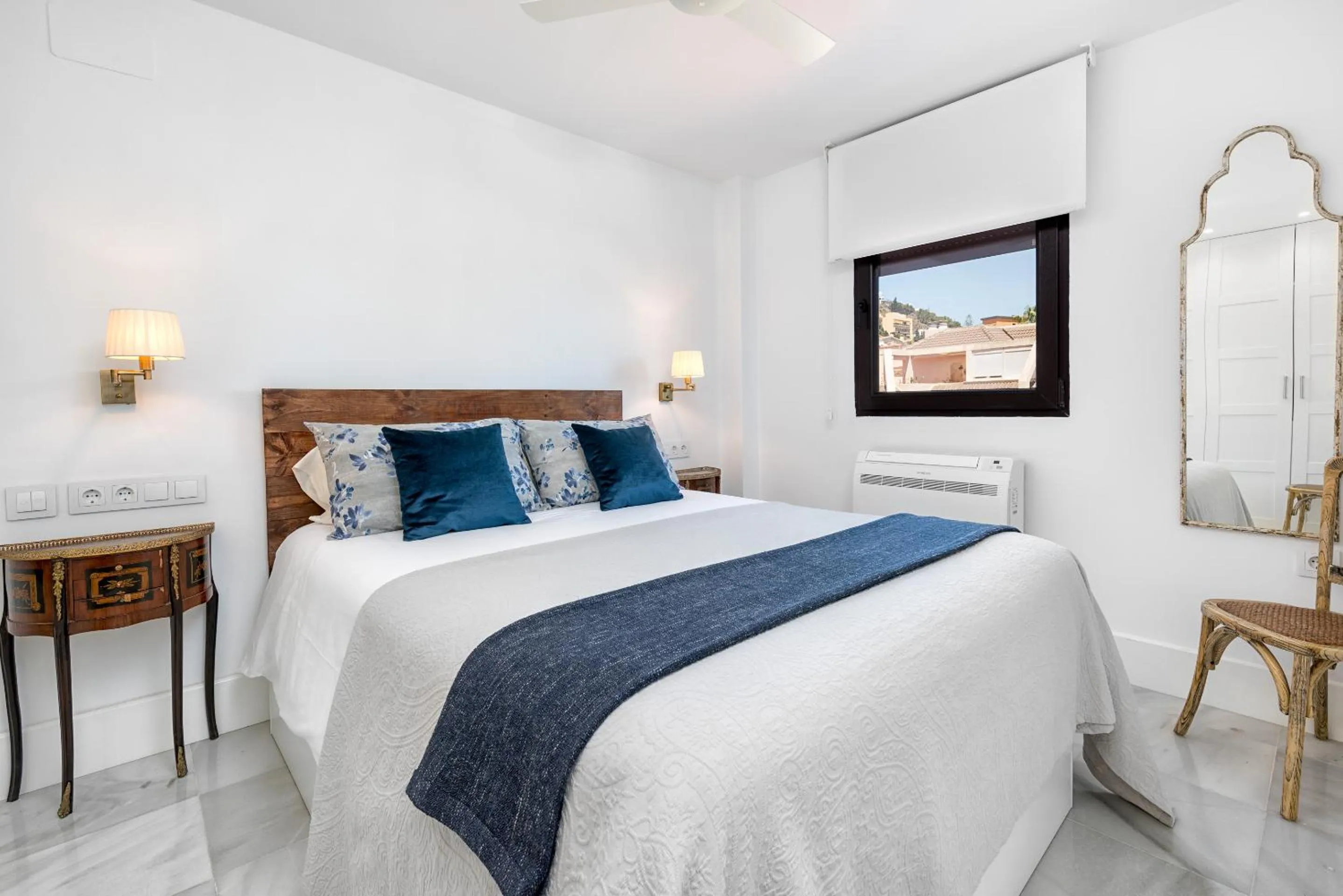 Bedroom, Bed in iloftmalaga Miramar