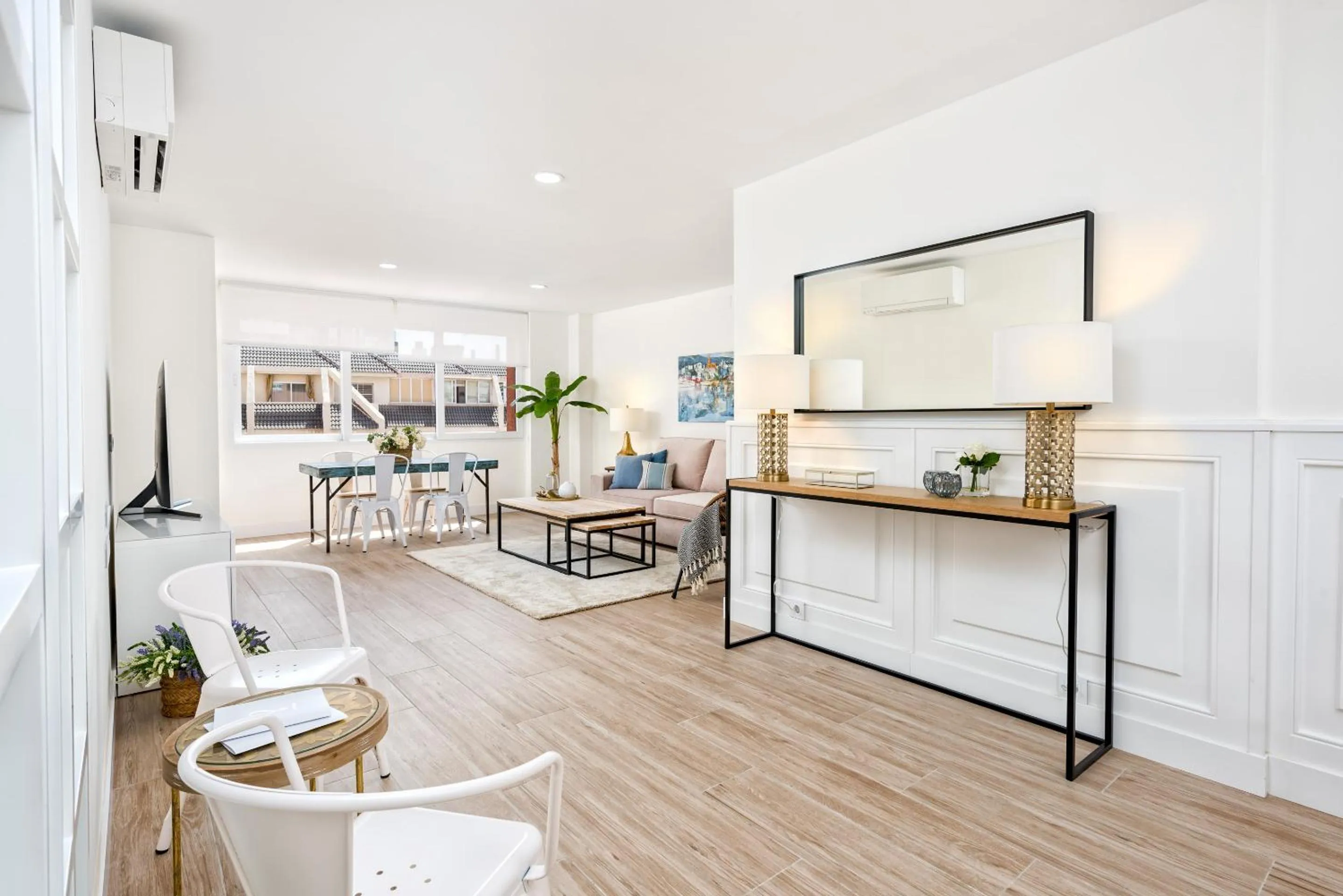 Living room in iloftmalaga Miramar