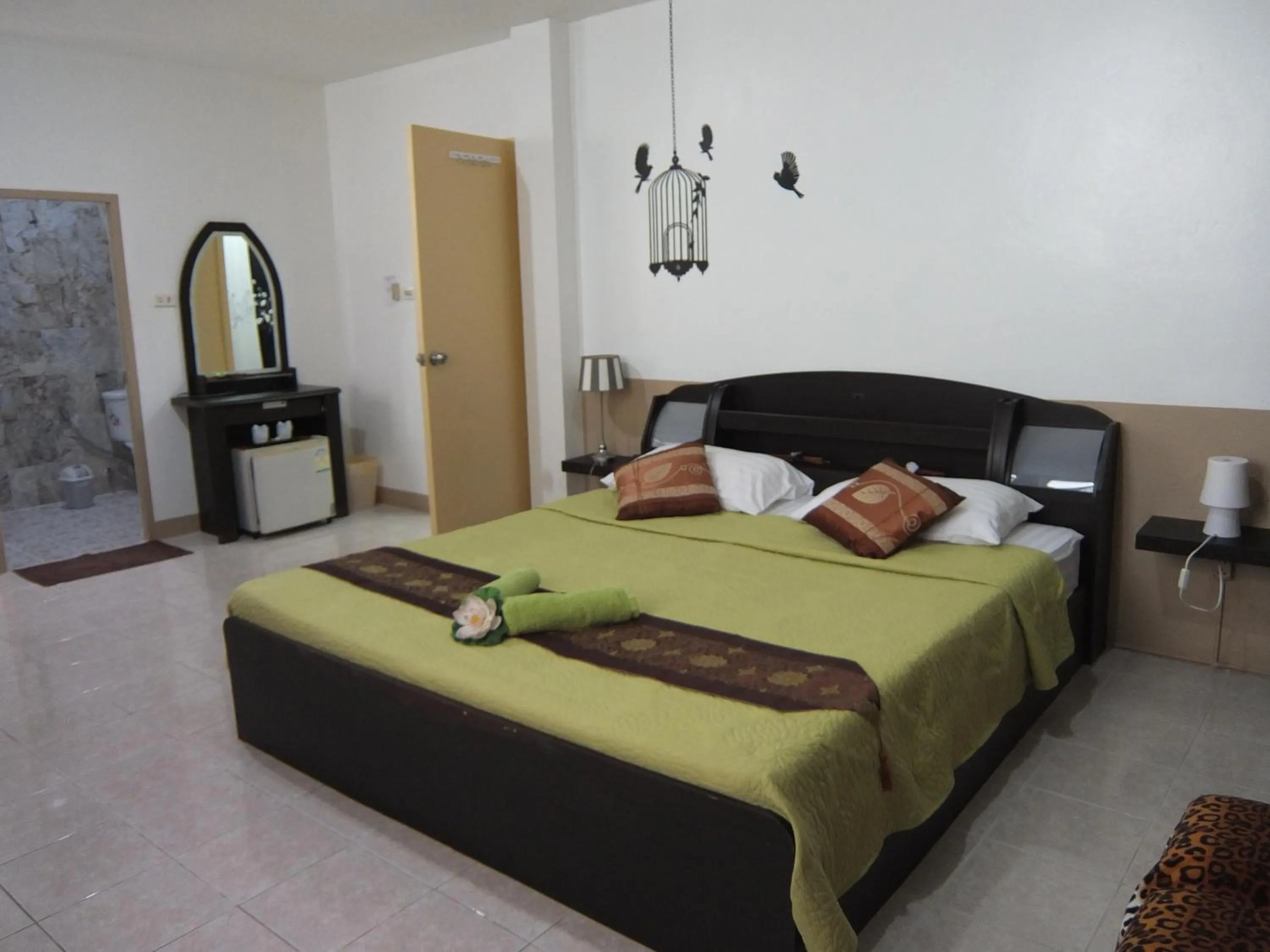 Bed in Similan Hotel