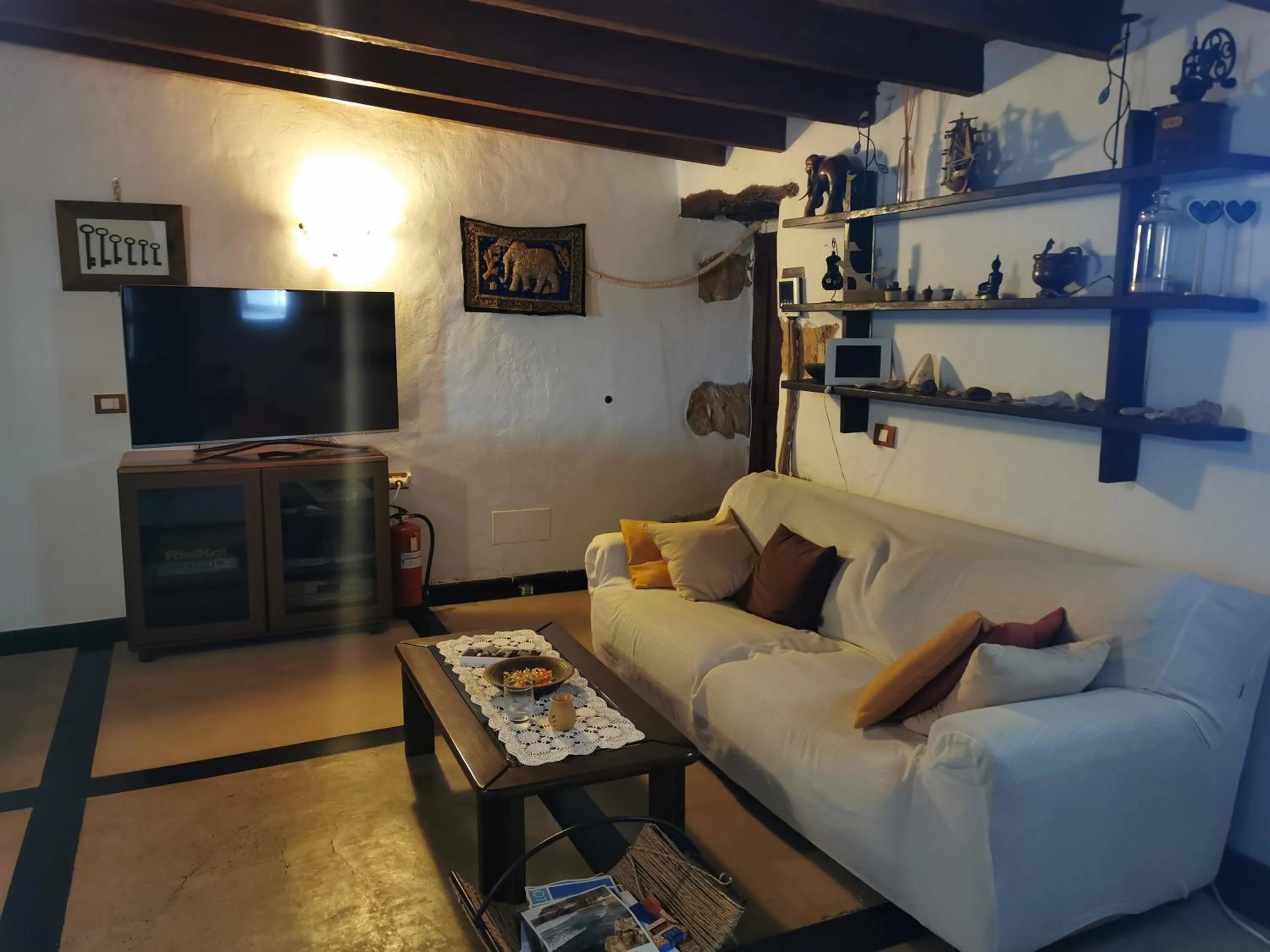 Living room in Villa Cecilio