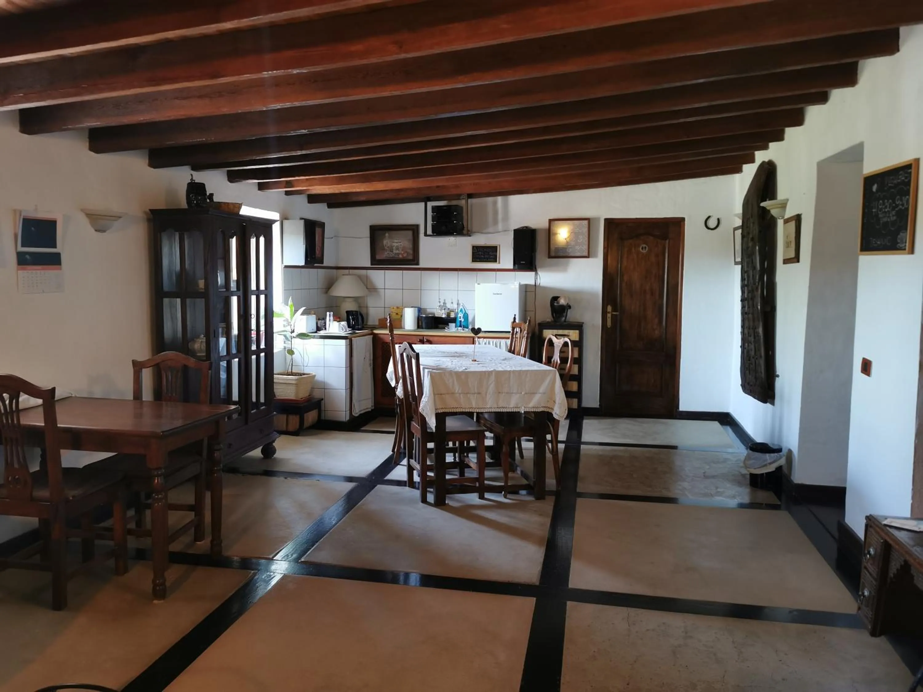 Dining area in Villa Cecilio