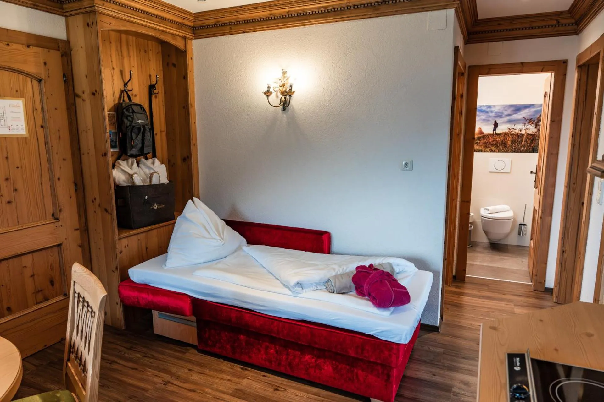 Bed in Liebes Caroline 4-Sterne-Hotel
