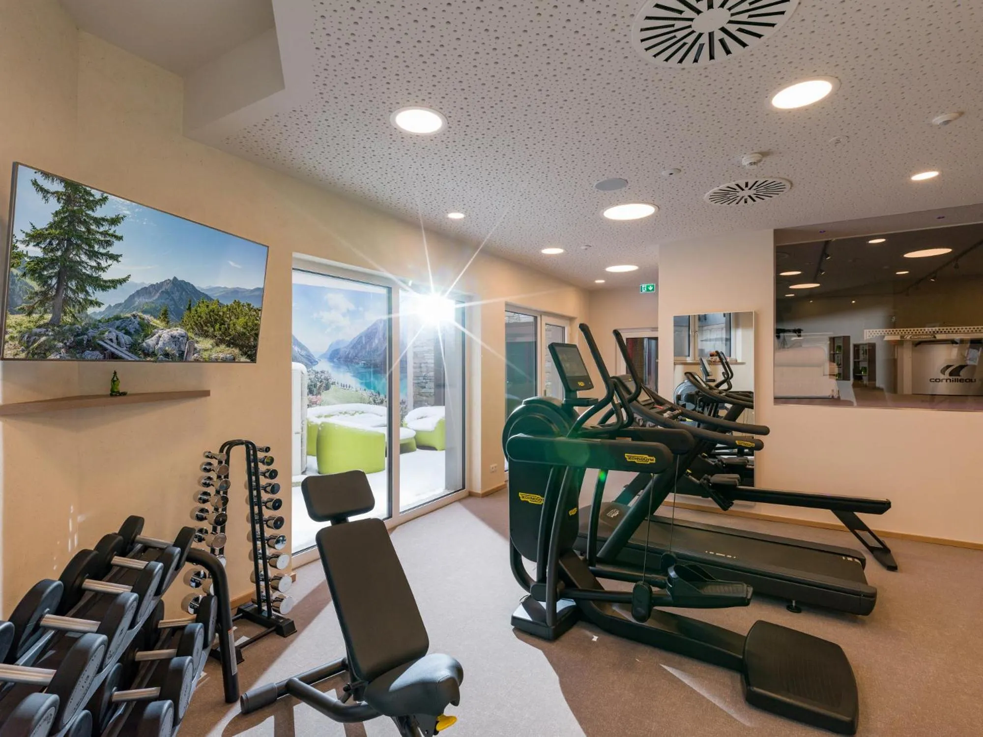 Fitness centre/facilities in Liebes Caroline 4-Sterne-Hotel