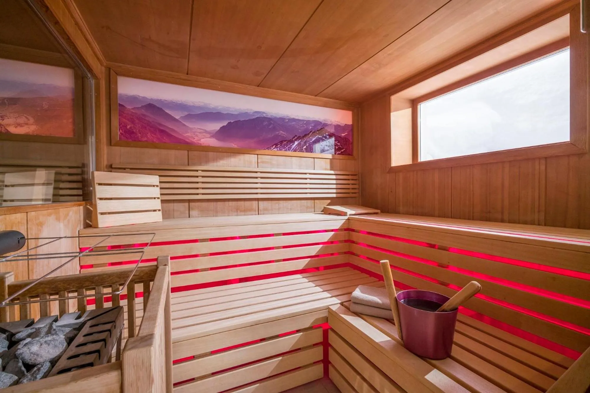 Sauna in Liebes Caroline 4-Sterne-Hotel