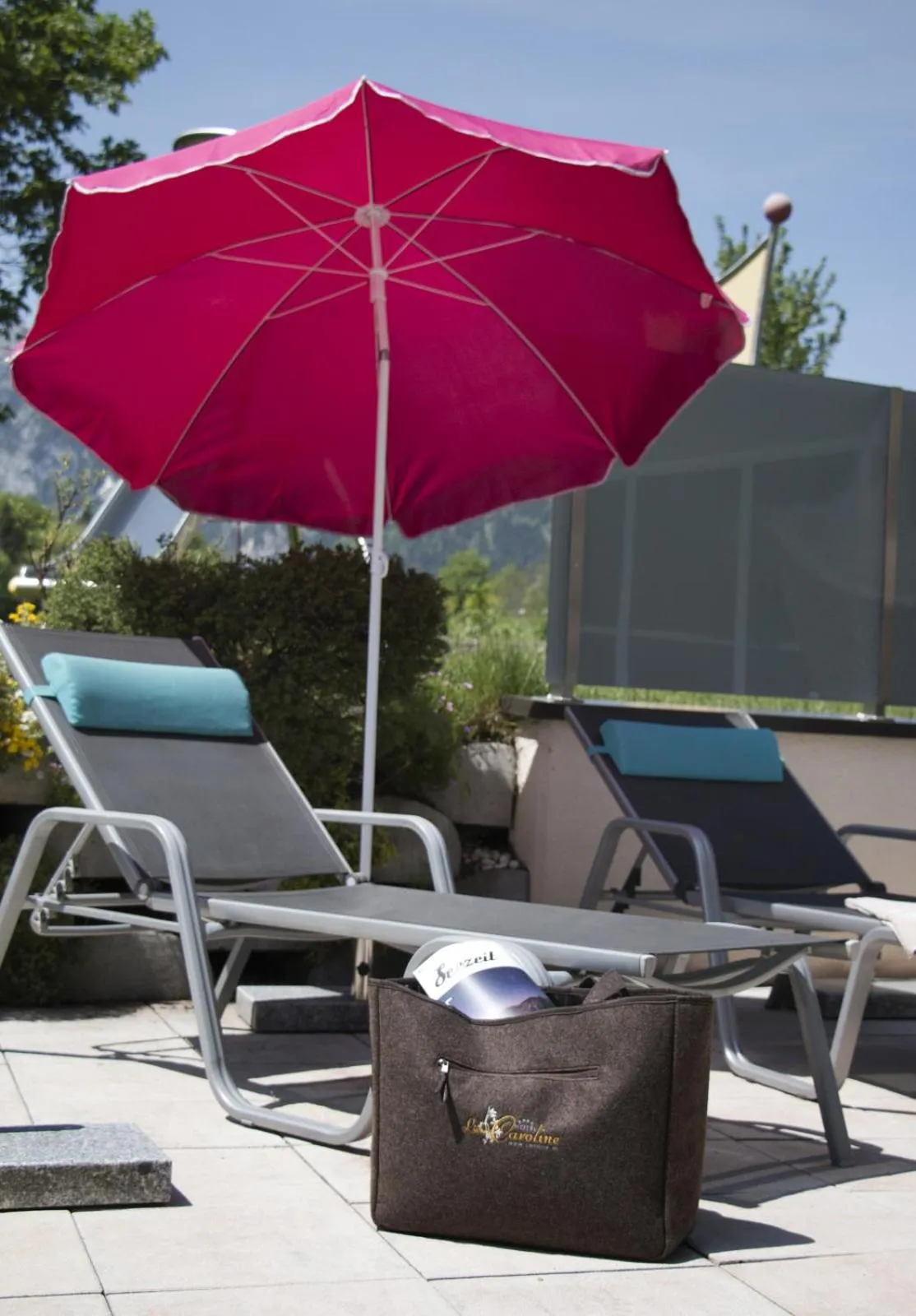 Swimming pool in Liebes Caroline 4-Sterne-Hotel