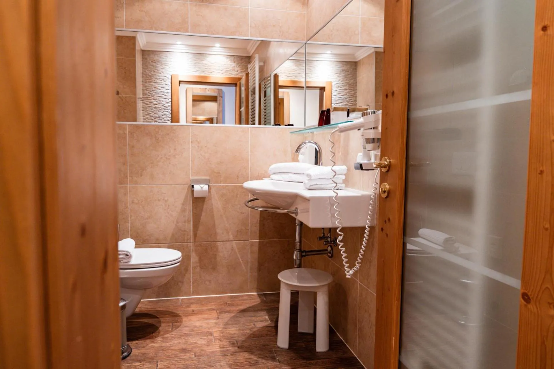 Shower in Liebes Caroline 4-Sterne-Hotel