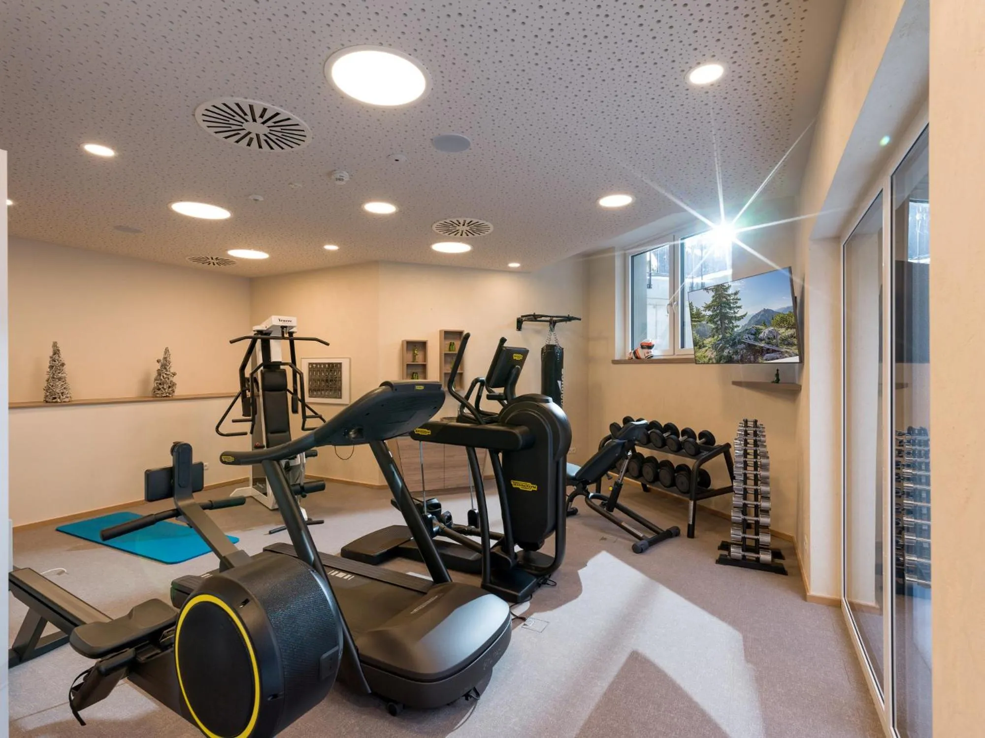 Fitness centre/facilities in Liebes Caroline 4-Sterne-Hotel