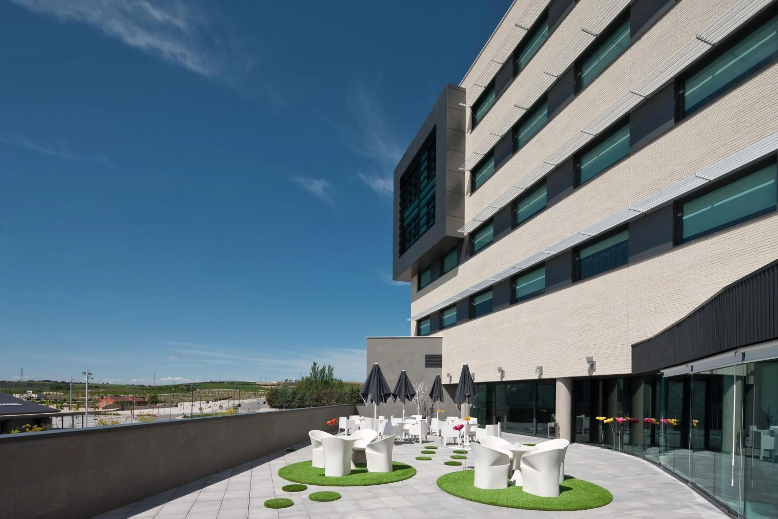 Balcony/Terrace in Sercotel Hola Tafalla