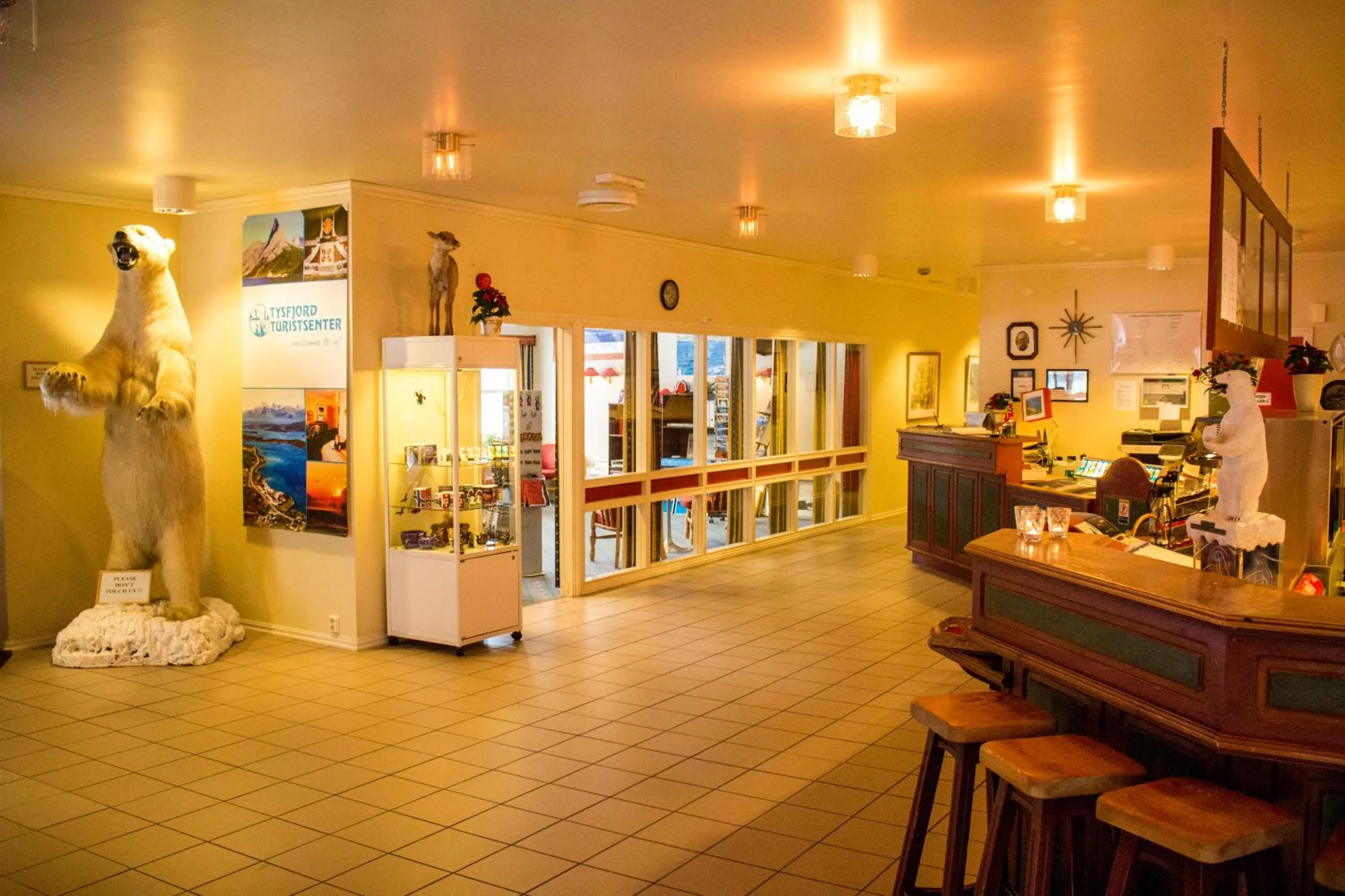 Property building in Tysfjord Hotel