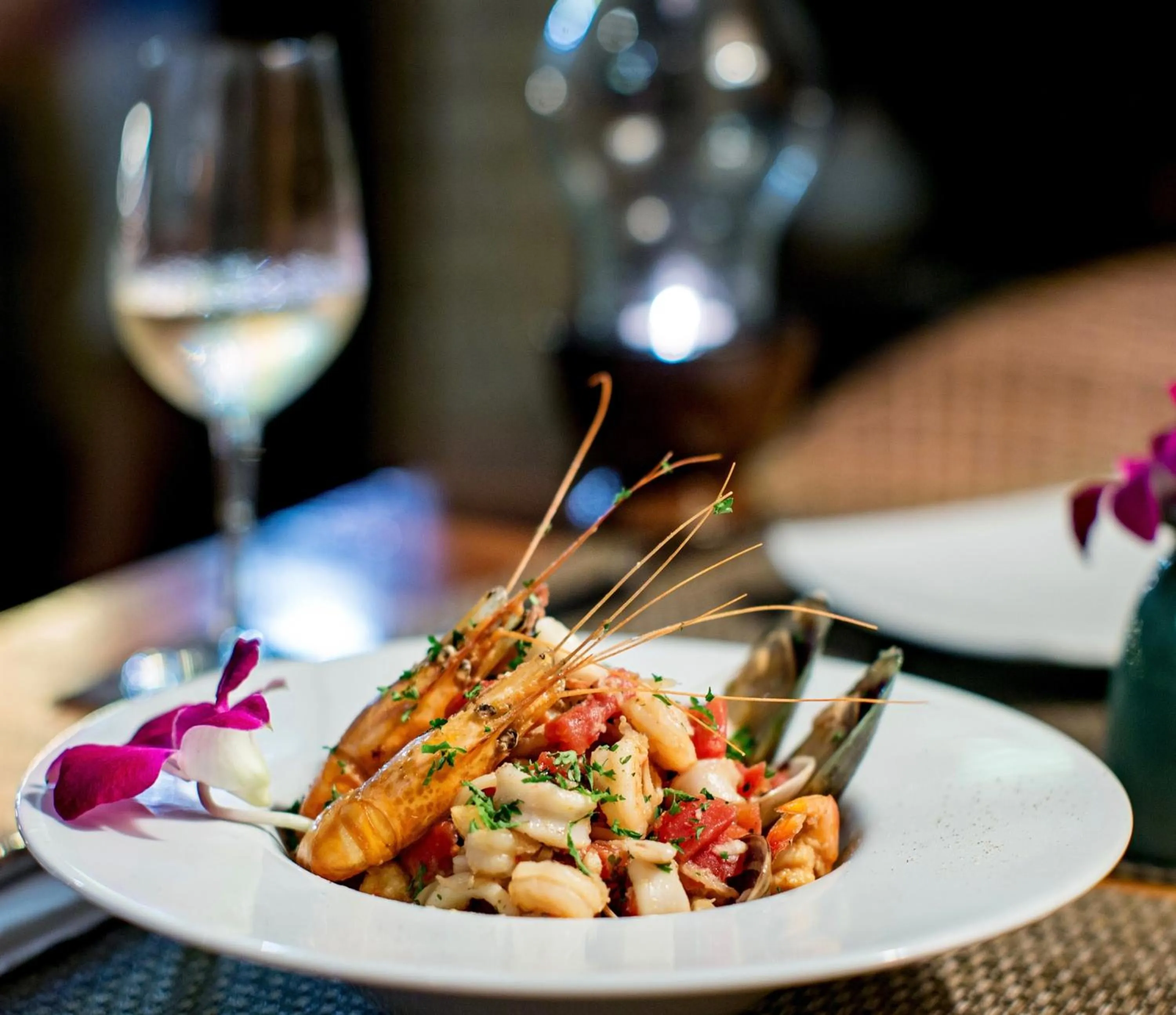 Restaurant/places to eat in Beyond The Blue Horizon Boutique Bungalows