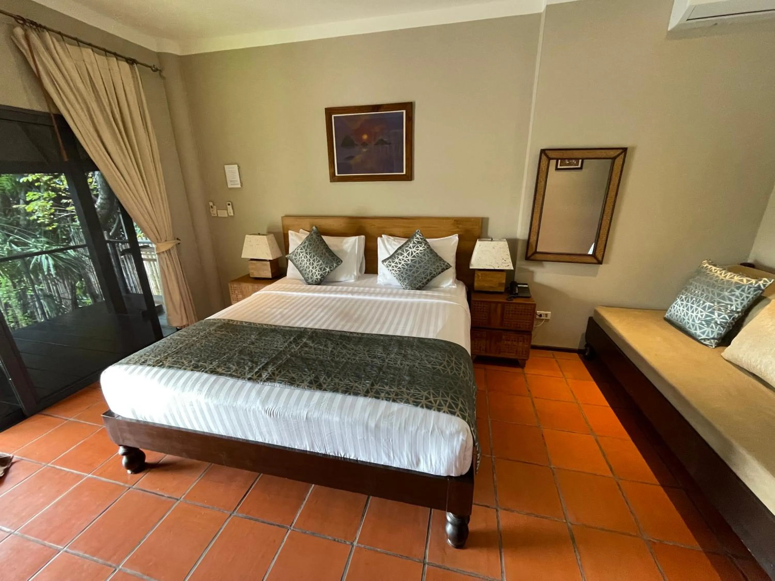 Bed in Beyond The Blue Horizon Boutique Bungalows