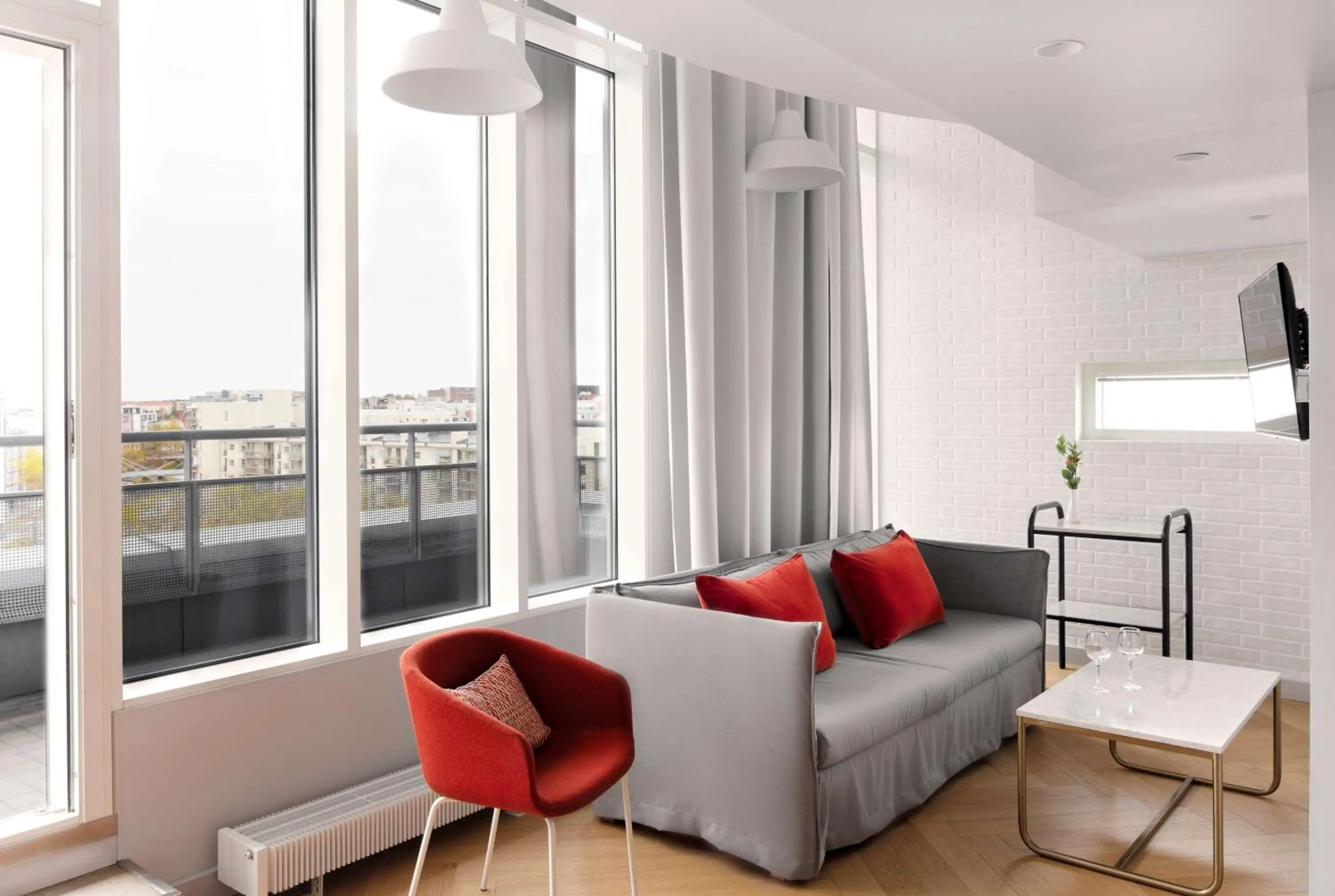 Living room in Radisson Blu Seaside Hotel, Helsinki