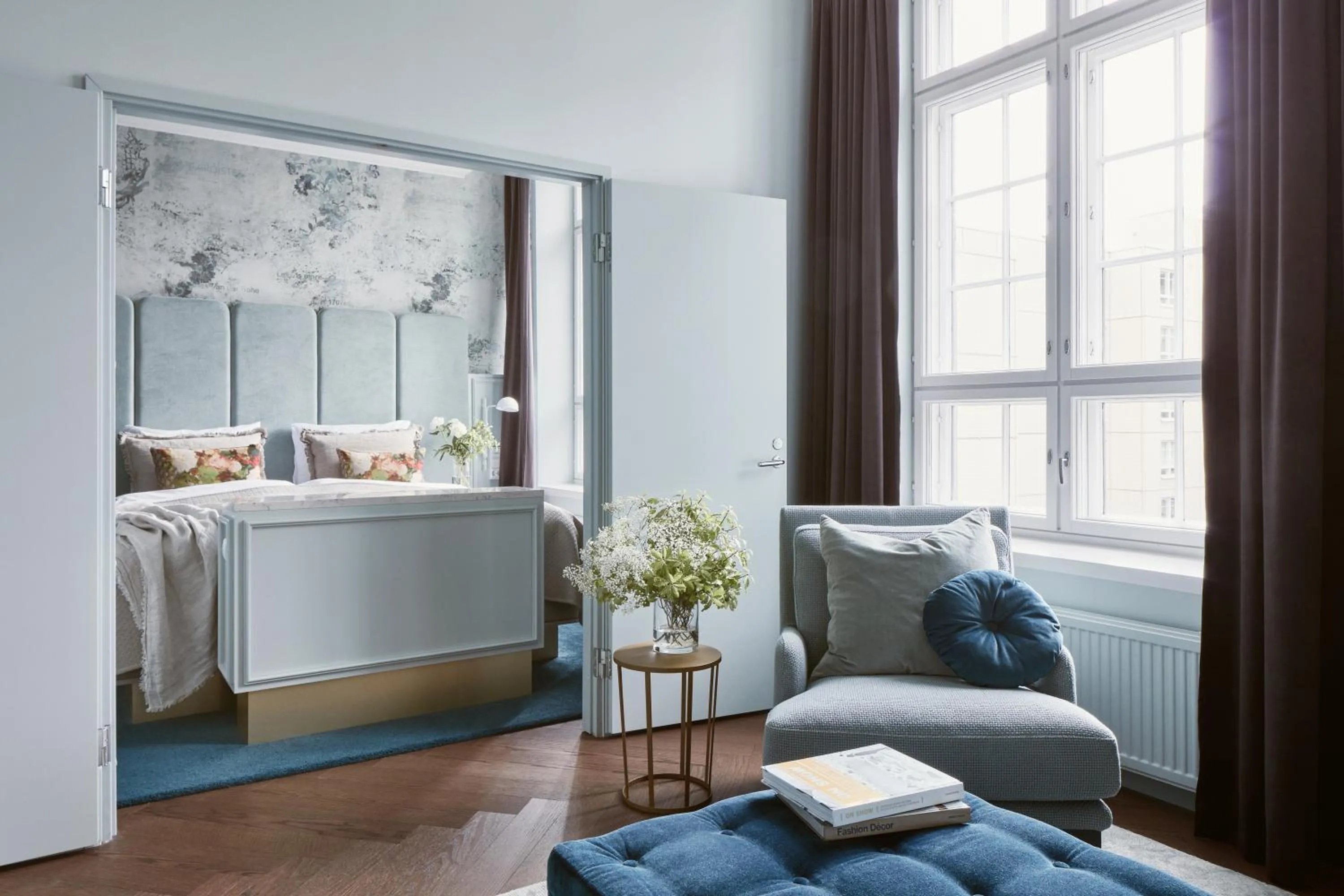 Living room, Bed in Radisson Blu Seaside Hotel, Helsinki