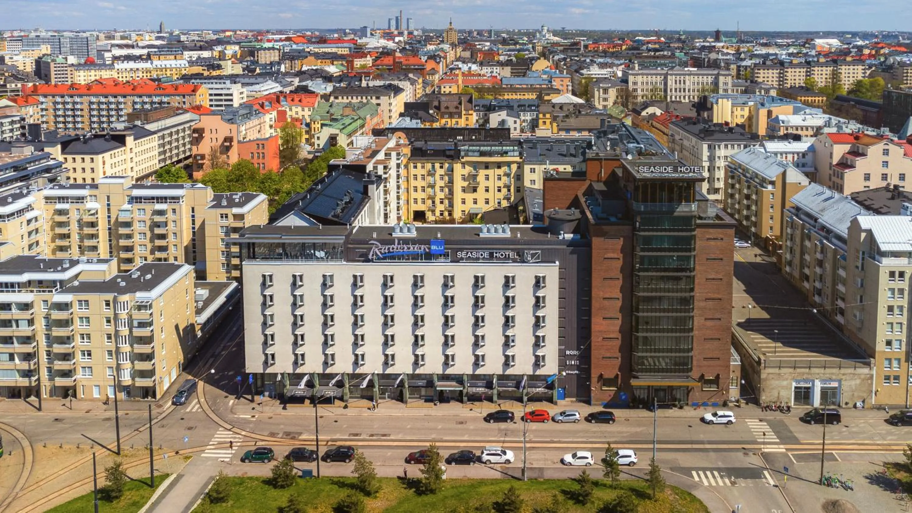 Property building in Radisson Blu Seaside Hotel, Helsinki