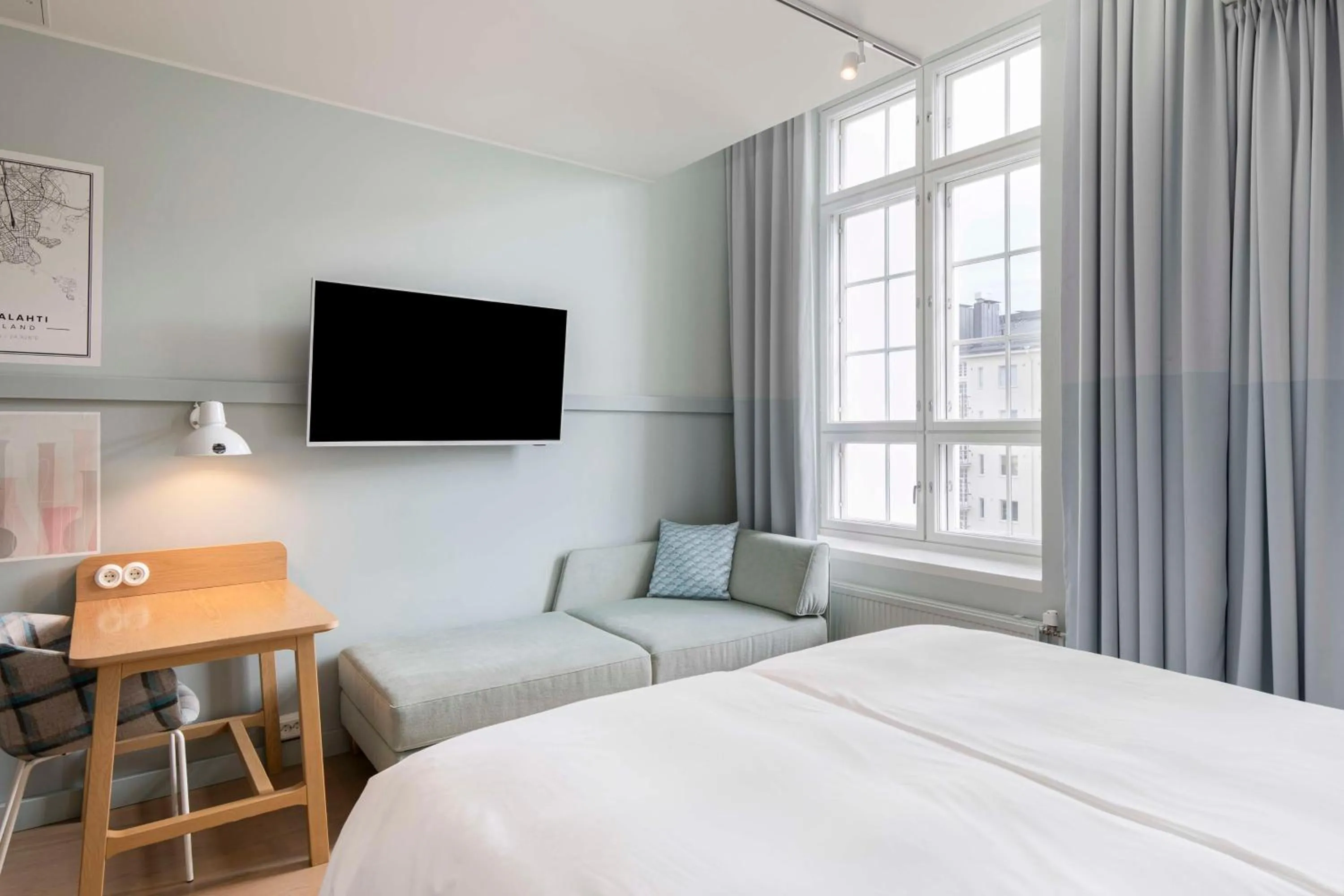 Bedroom, Bed in Radisson Blu Seaside Hotel, Helsinki