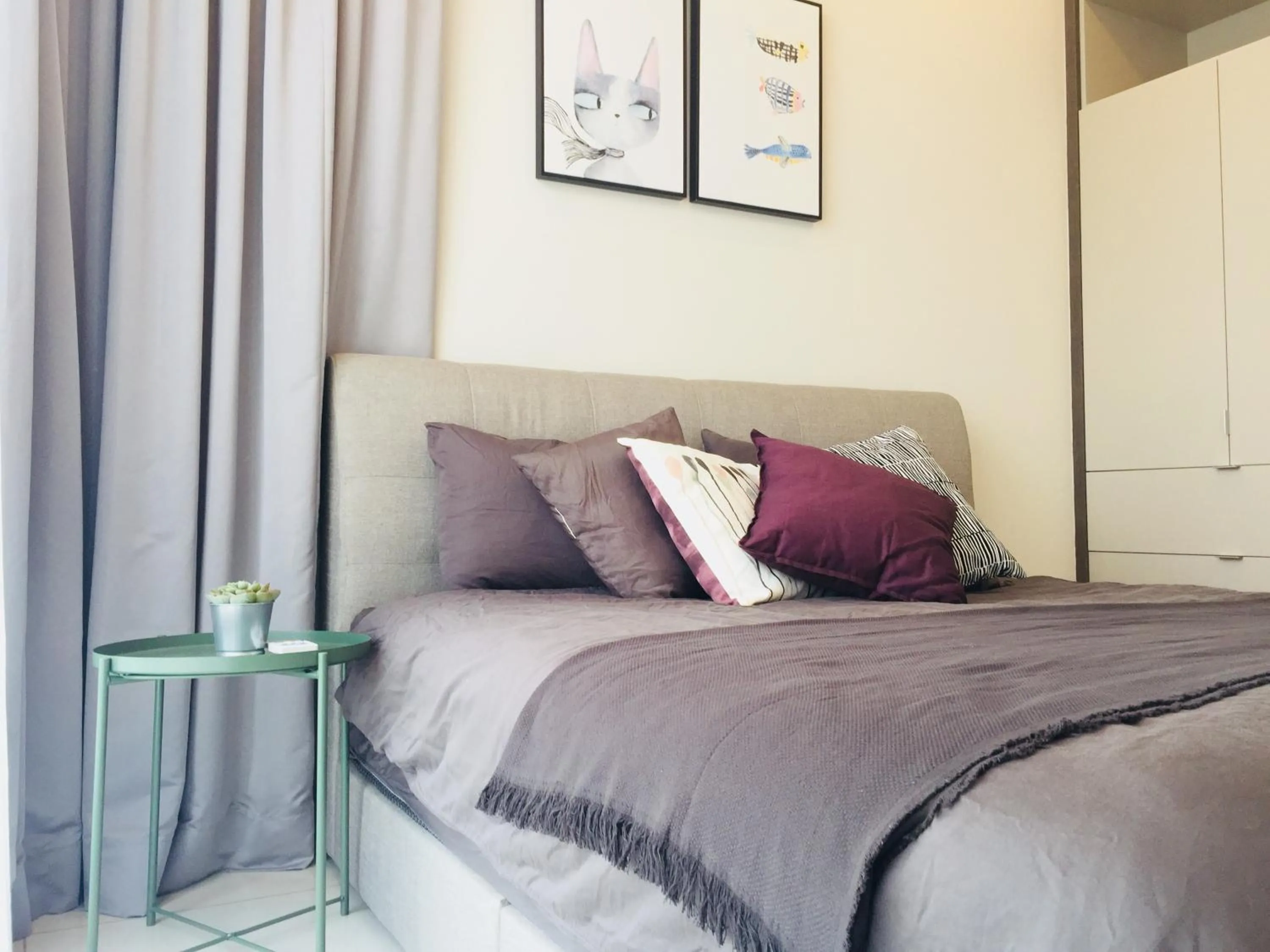 Bed in Robertson Suites Kuala Lumpur