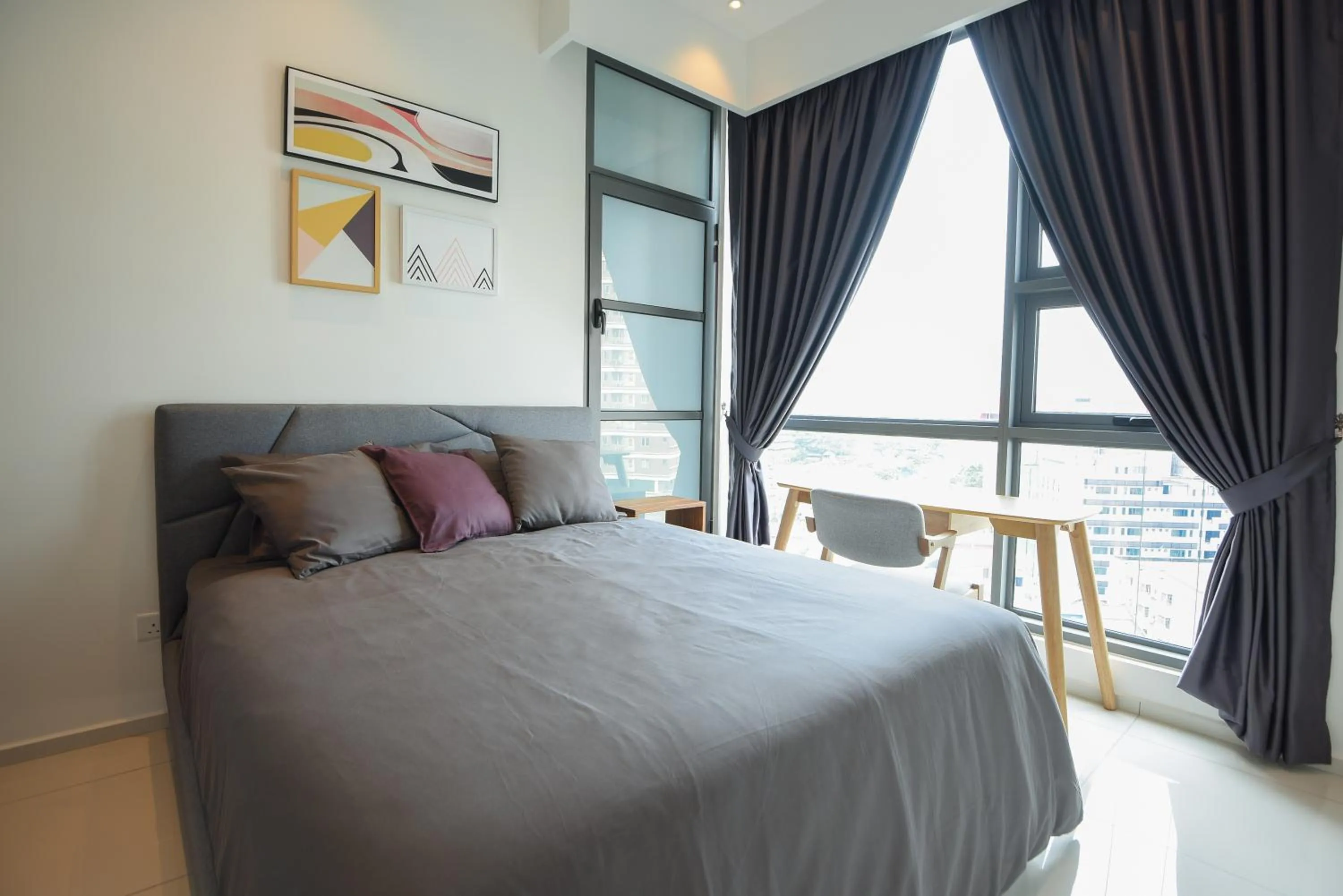 Bed in Robertson Suites Kuala Lumpur