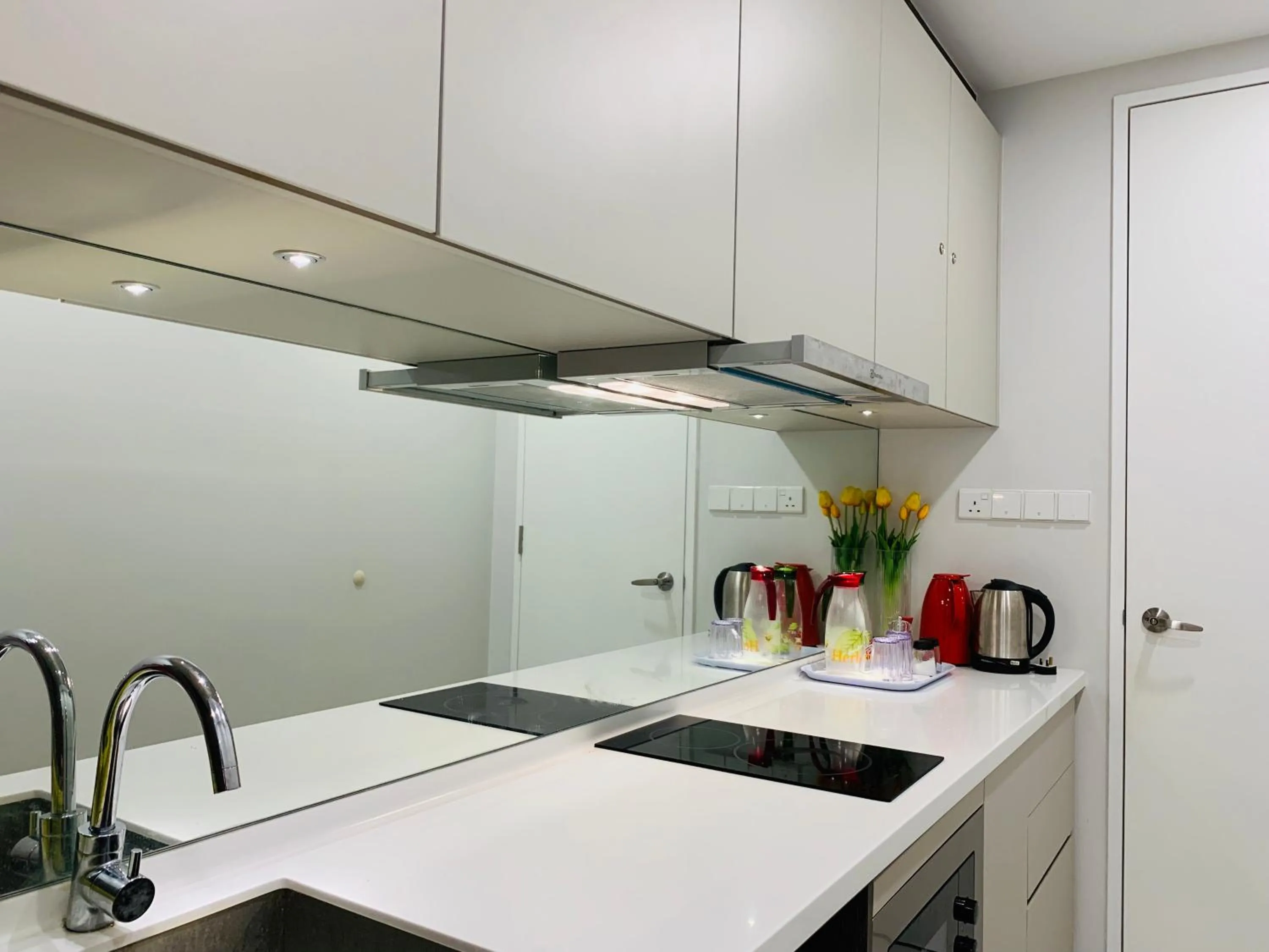 Kitchen or kitchenette in Robertson Suites Kuala Lumpur