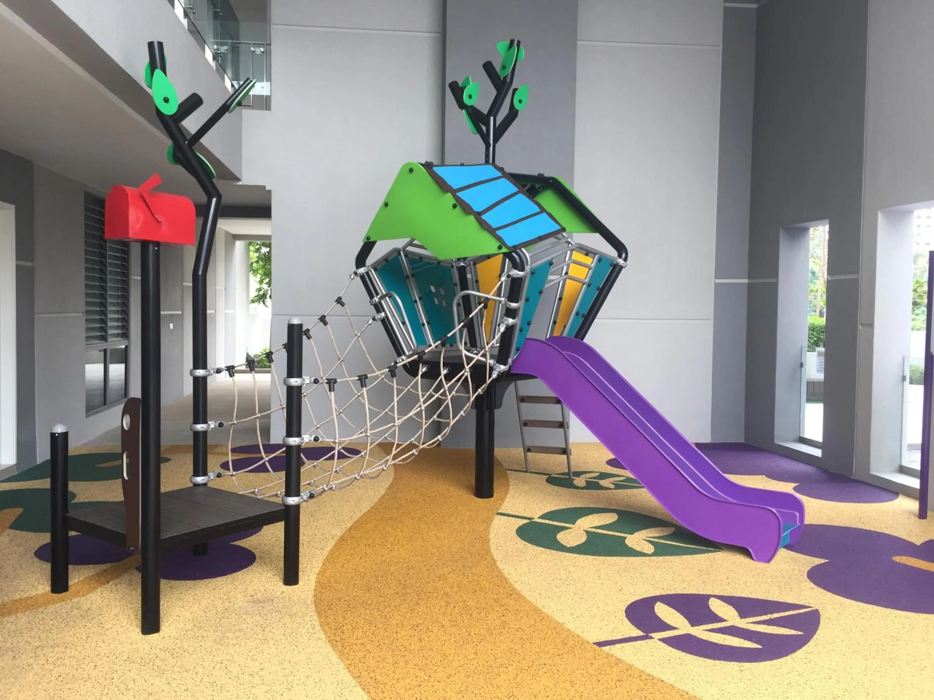 Children play ground in Robertson Suites Kuala Lumpur