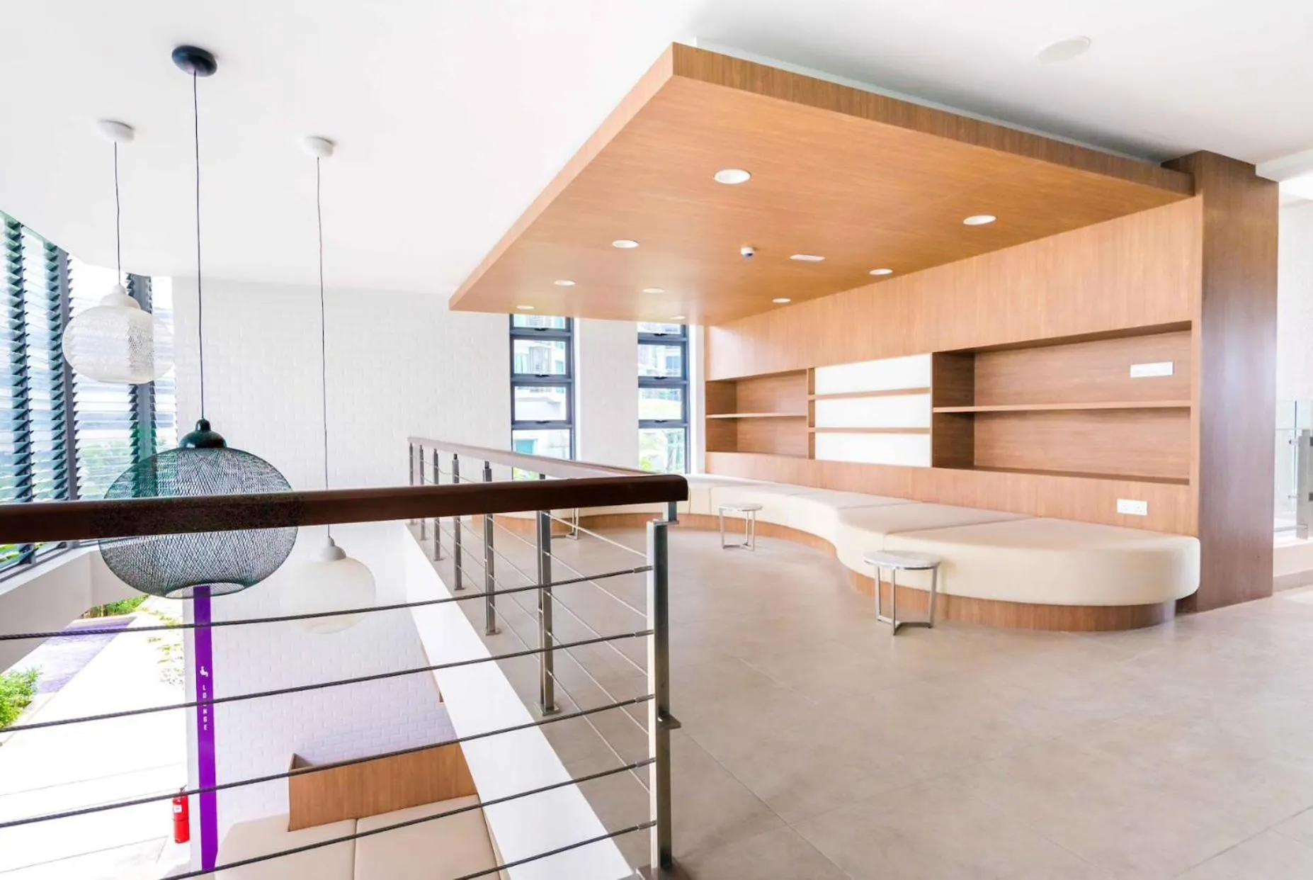 Communal lounge/ TV room in Robertson Suites Kuala Lumpur