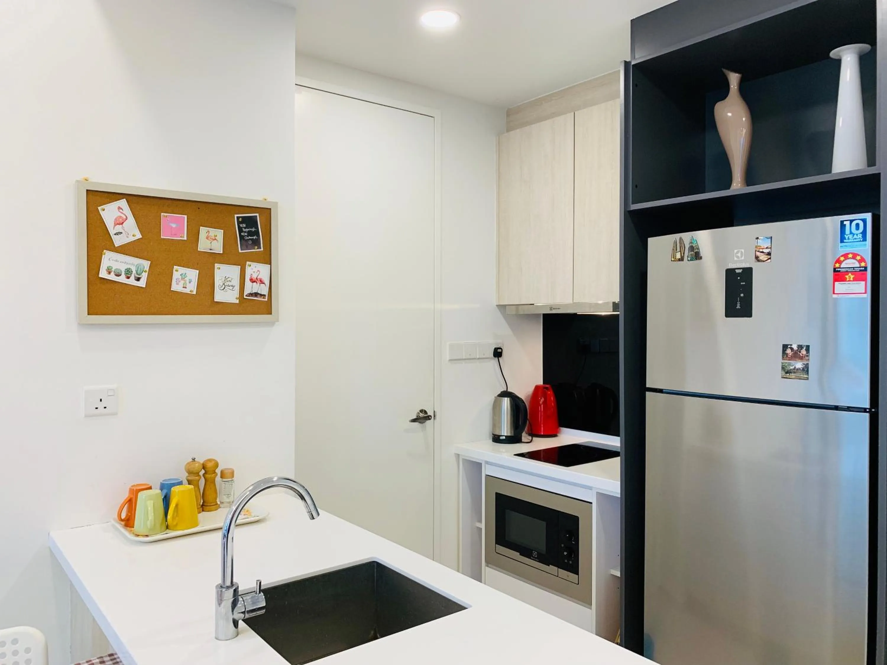 Kitchen or kitchenette in Robertson Suites Kuala Lumpur
