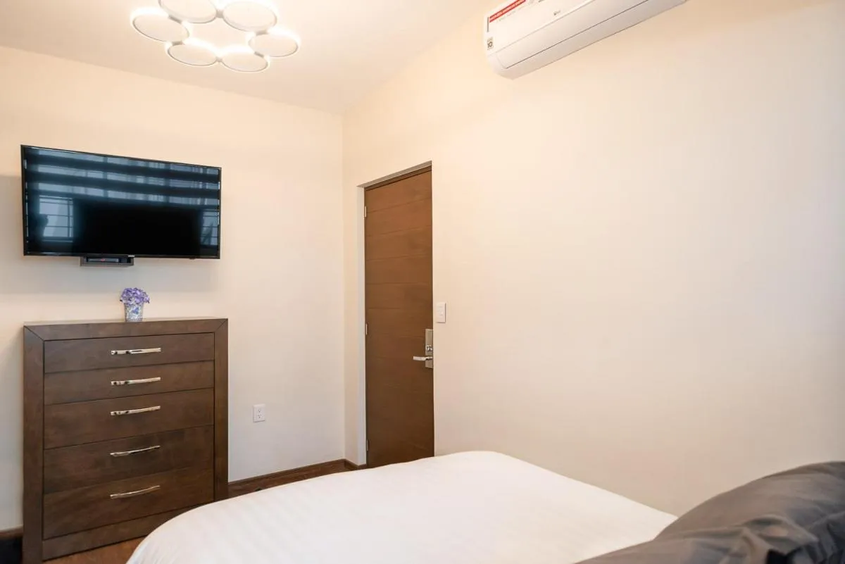 Bed in Hotel Posada XR