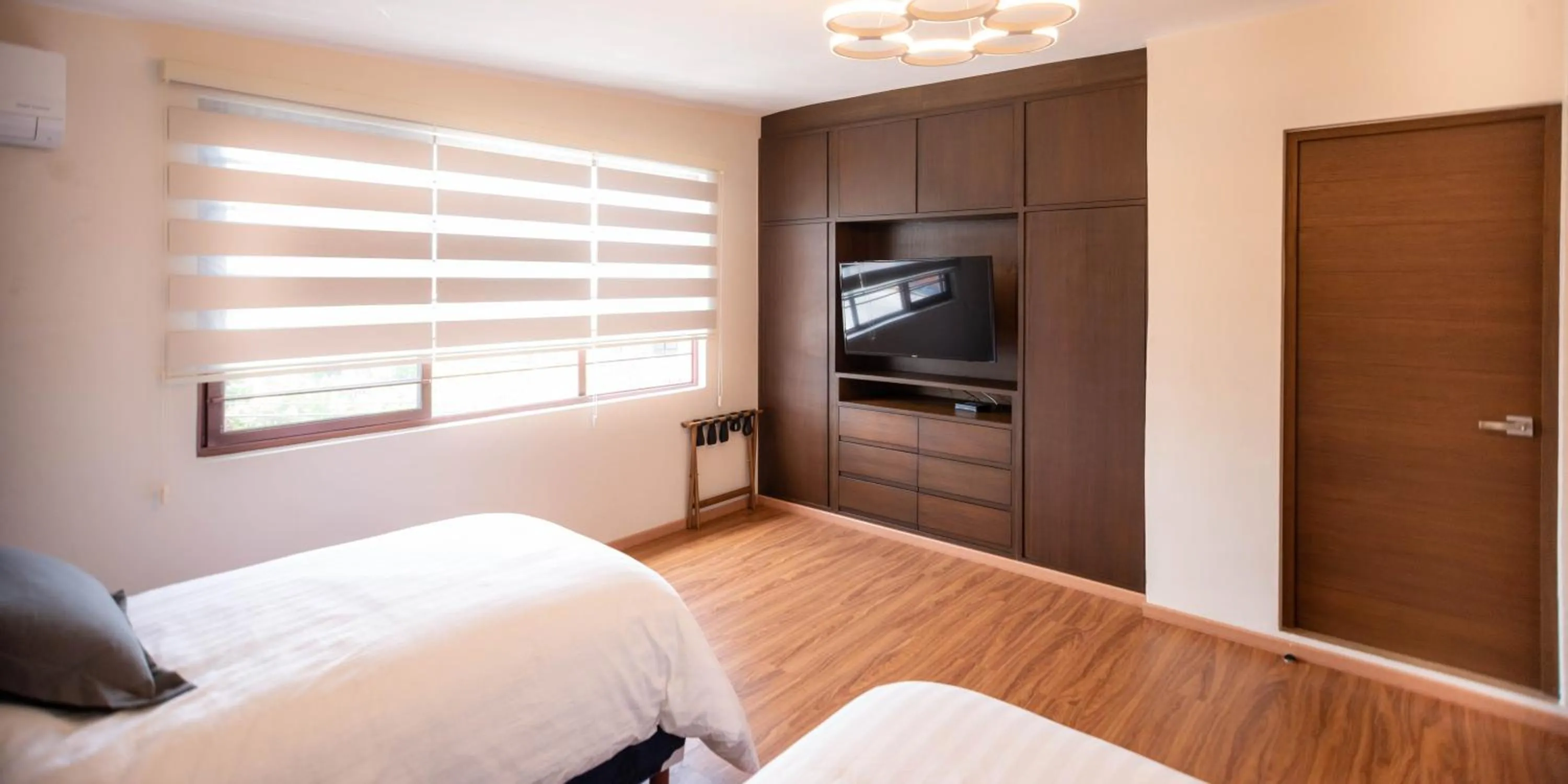 Bed in Hotel Posada XR