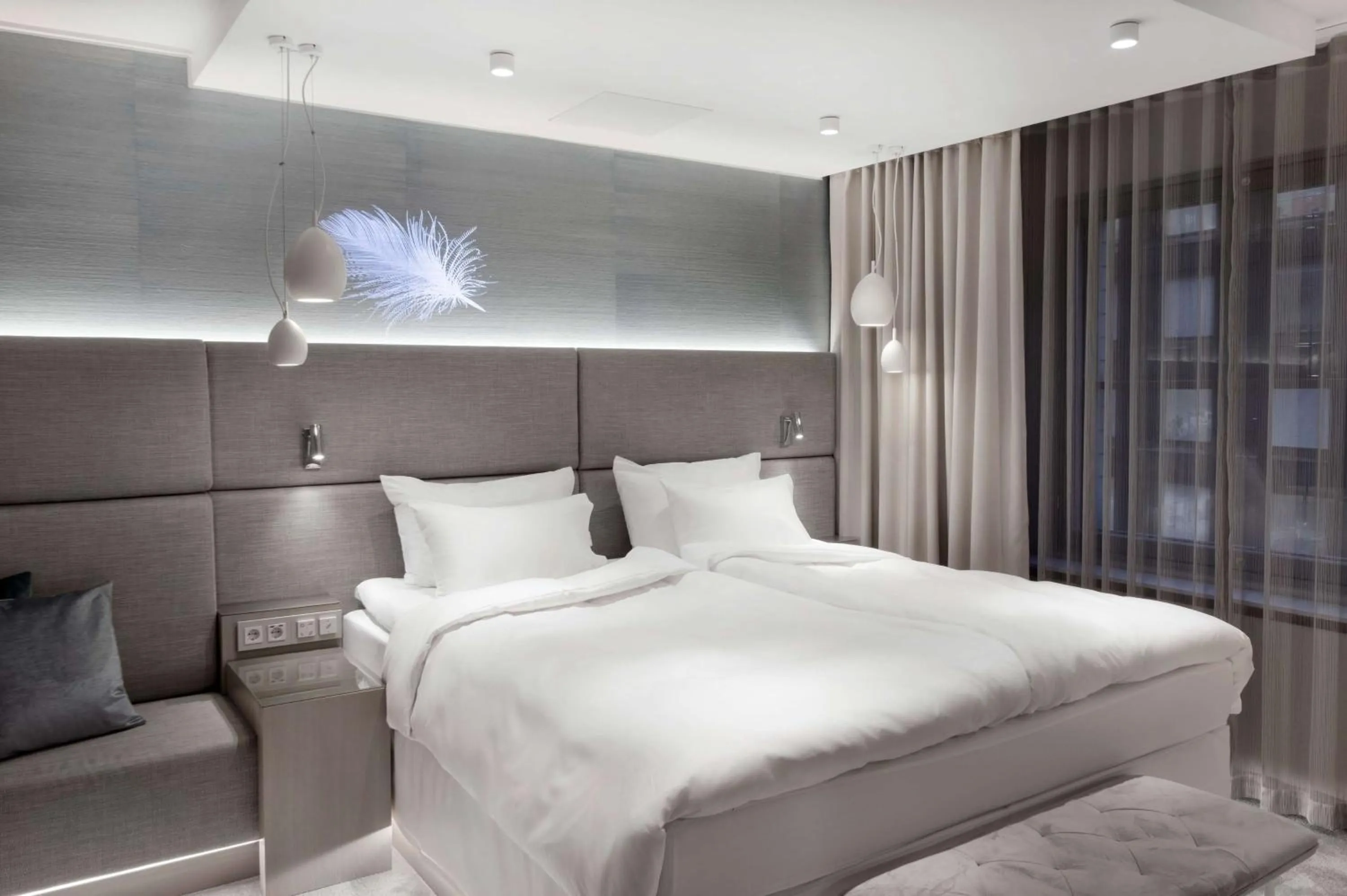 Bed in Radisson Blu Royal Hotel, Helsinki