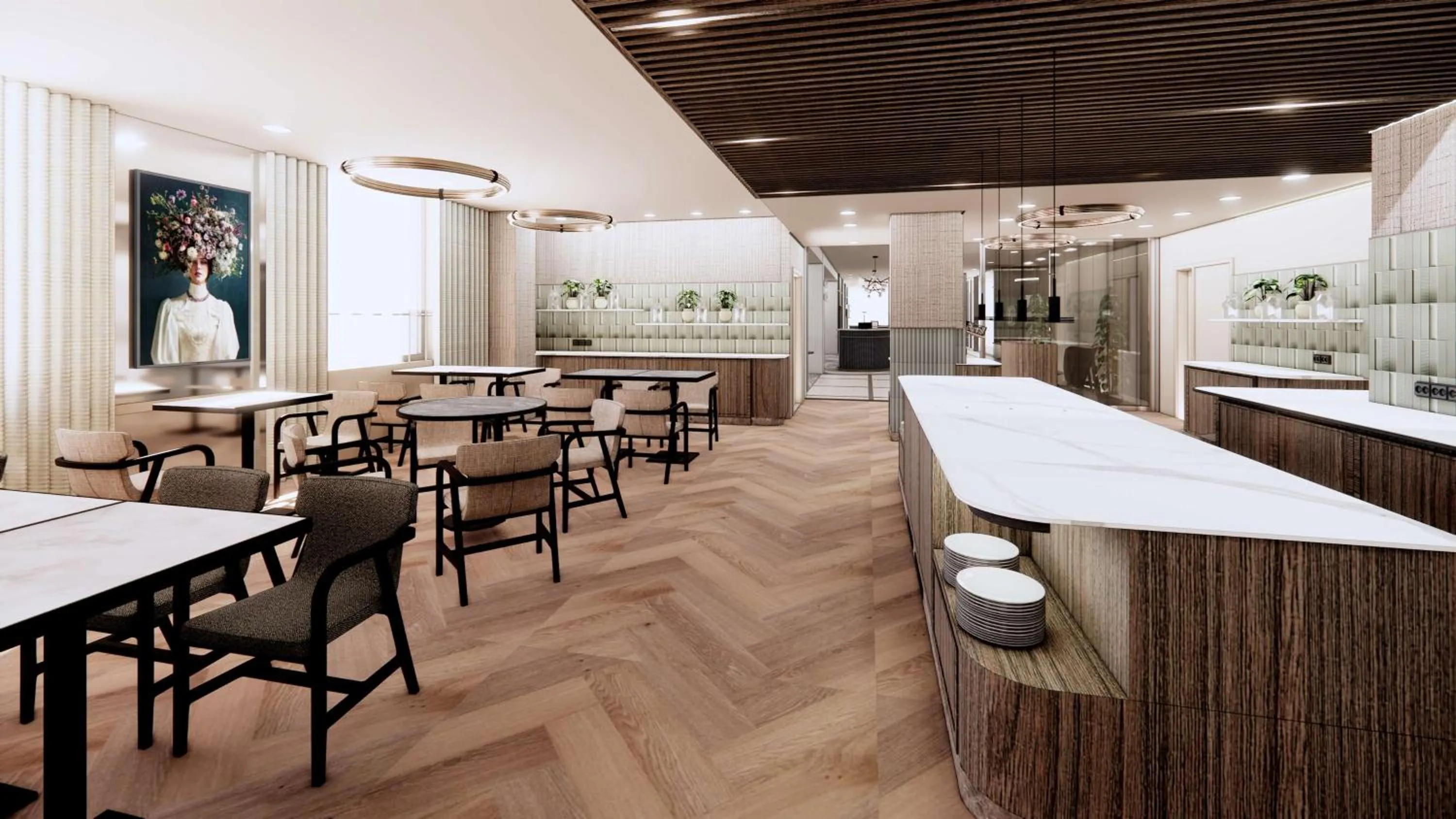 Breakfast in Radisson Blu Royal Hotel, Helsinki