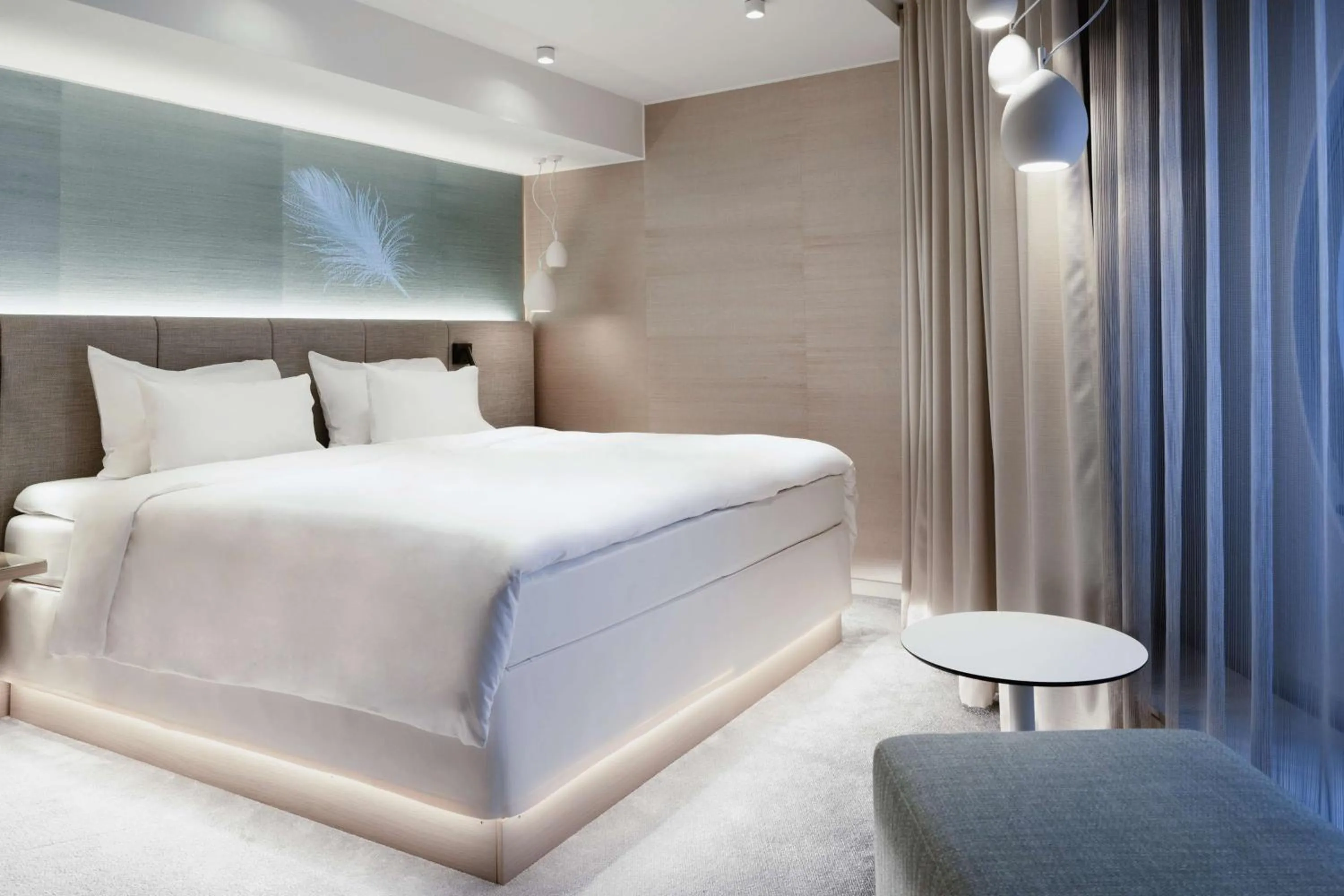 Bed in Radisson Blu Royal Hotel, Helsinki