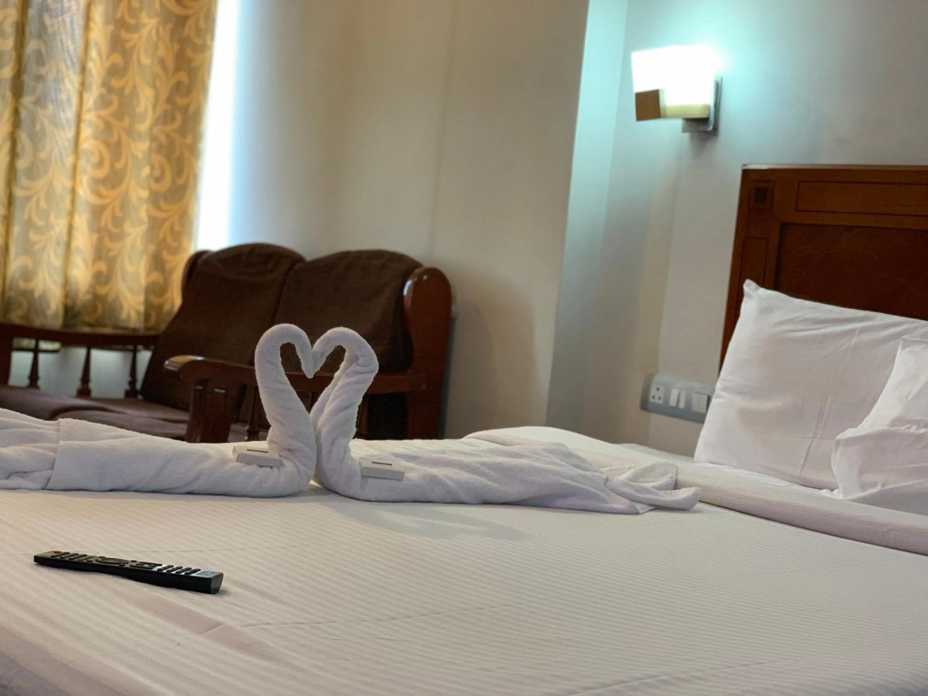 Bed in Hotel Jc Grand