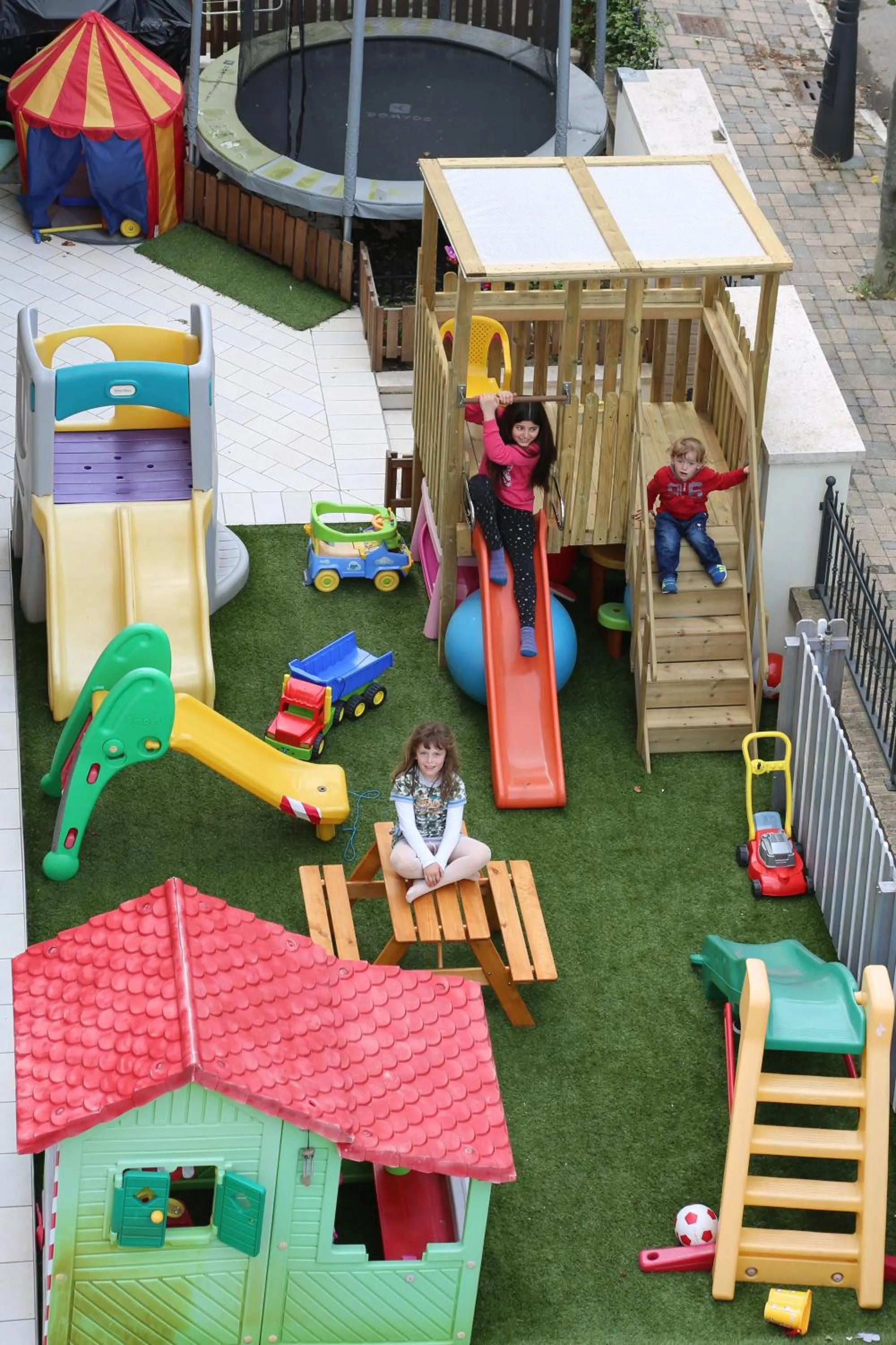 Children play ground in Hotel Ambra