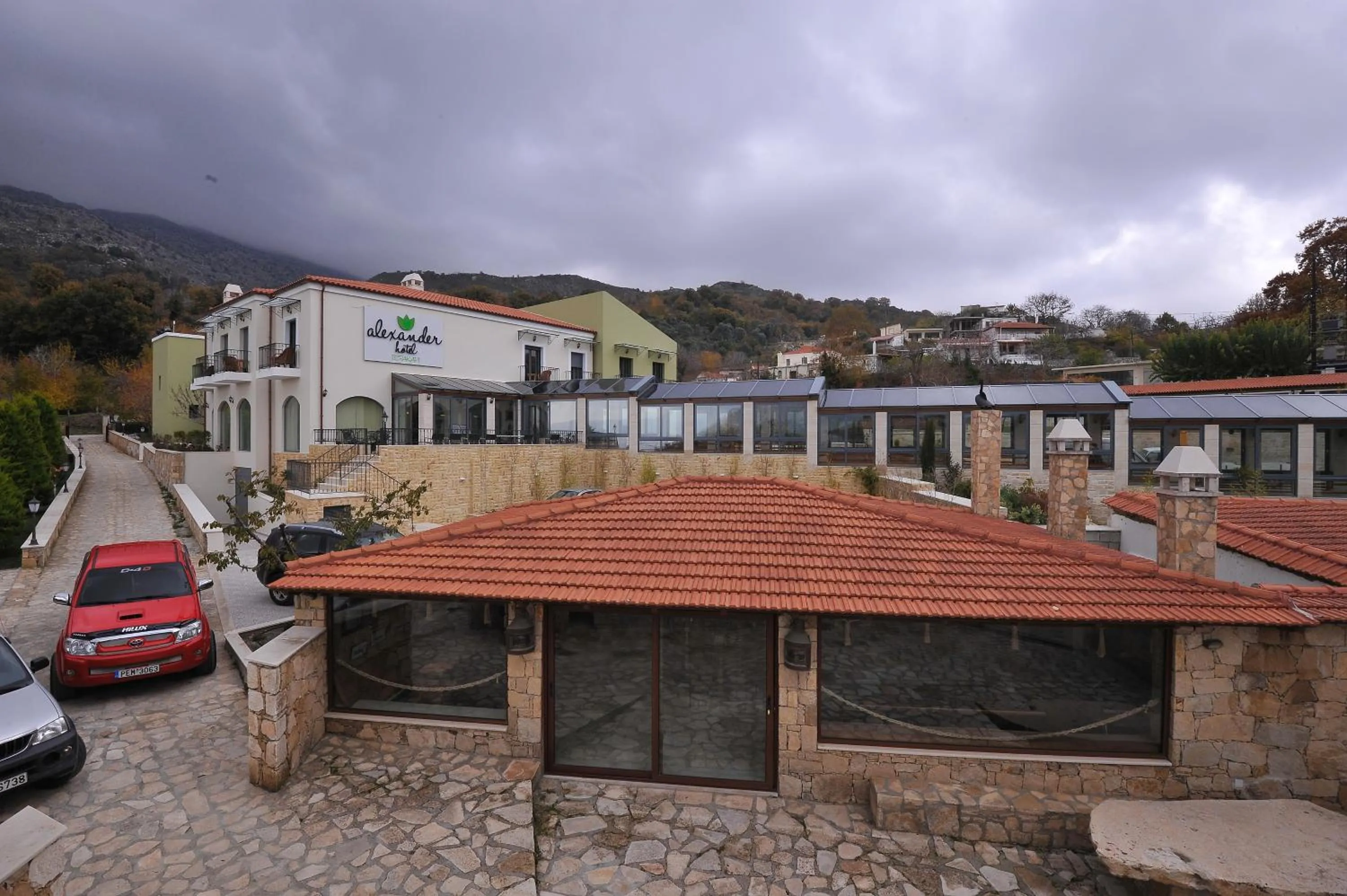 Property building in Alexander Mountain Resort