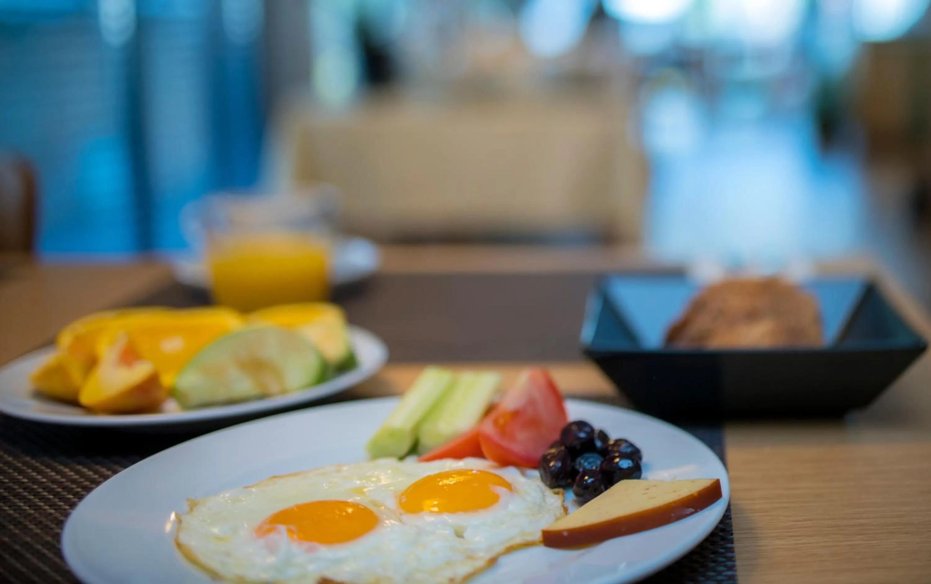 Food close-up in City Inn
