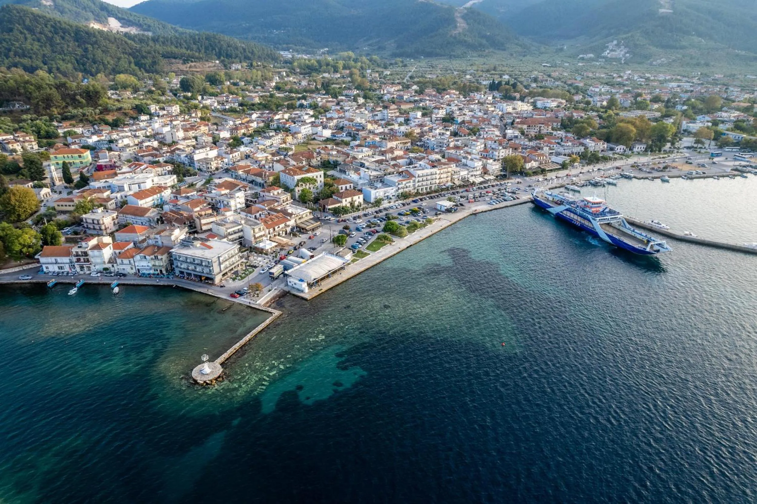 Bird's eye view in Hotel Timoleon