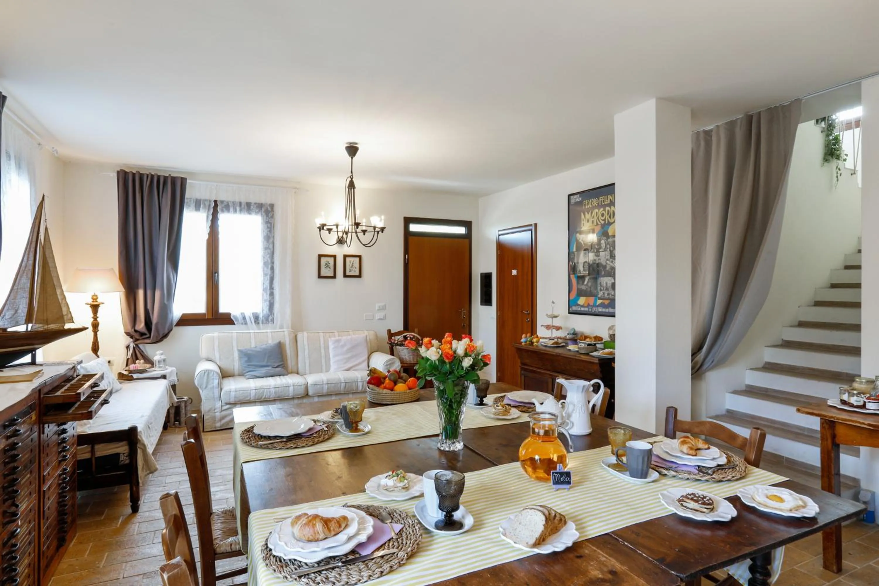 Living room in Locanda della Lavanda