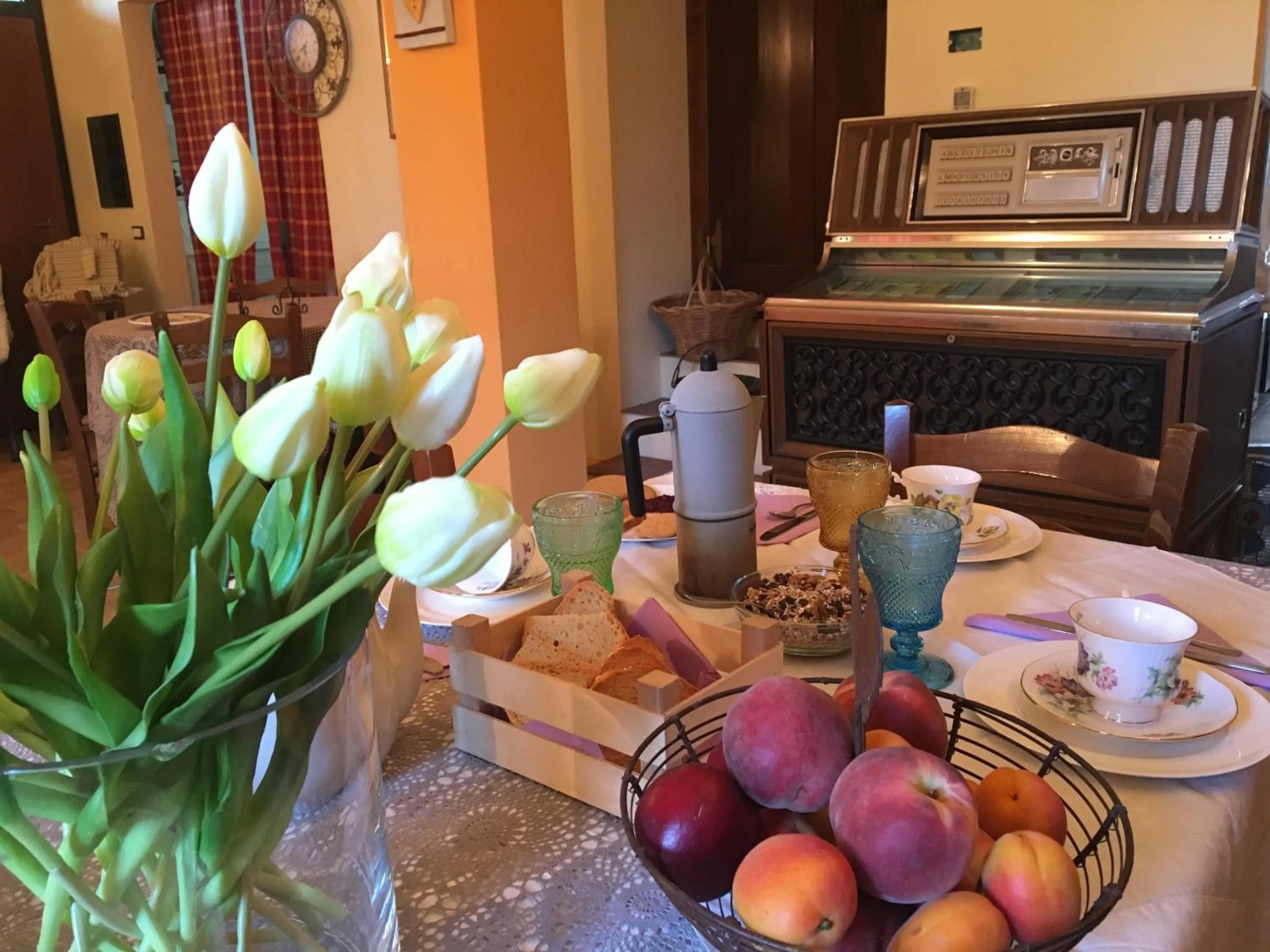 Food and drinks in Locanda della Lavanda