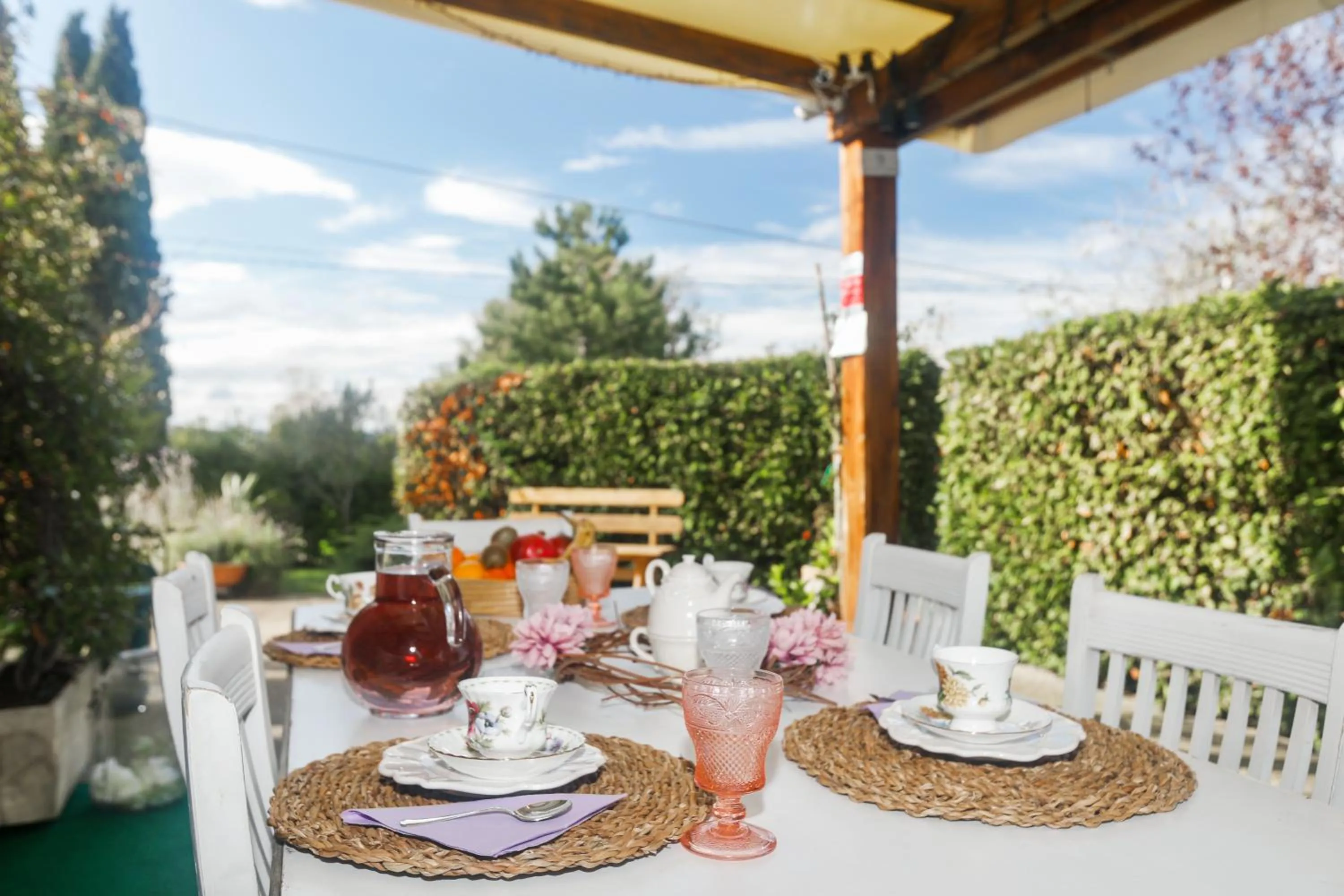 Patio in Locanda della Lavanda