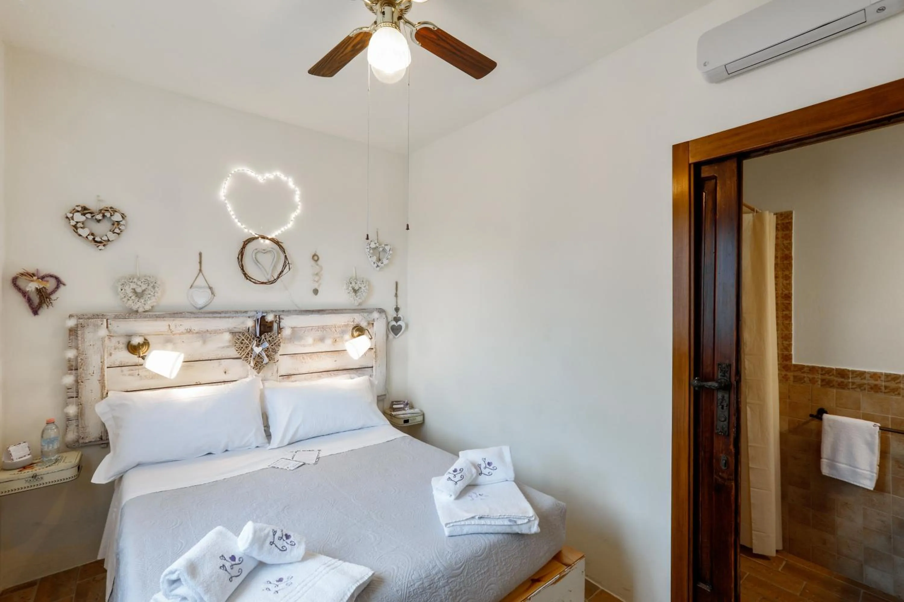 Bed in Locanda della Lavanda