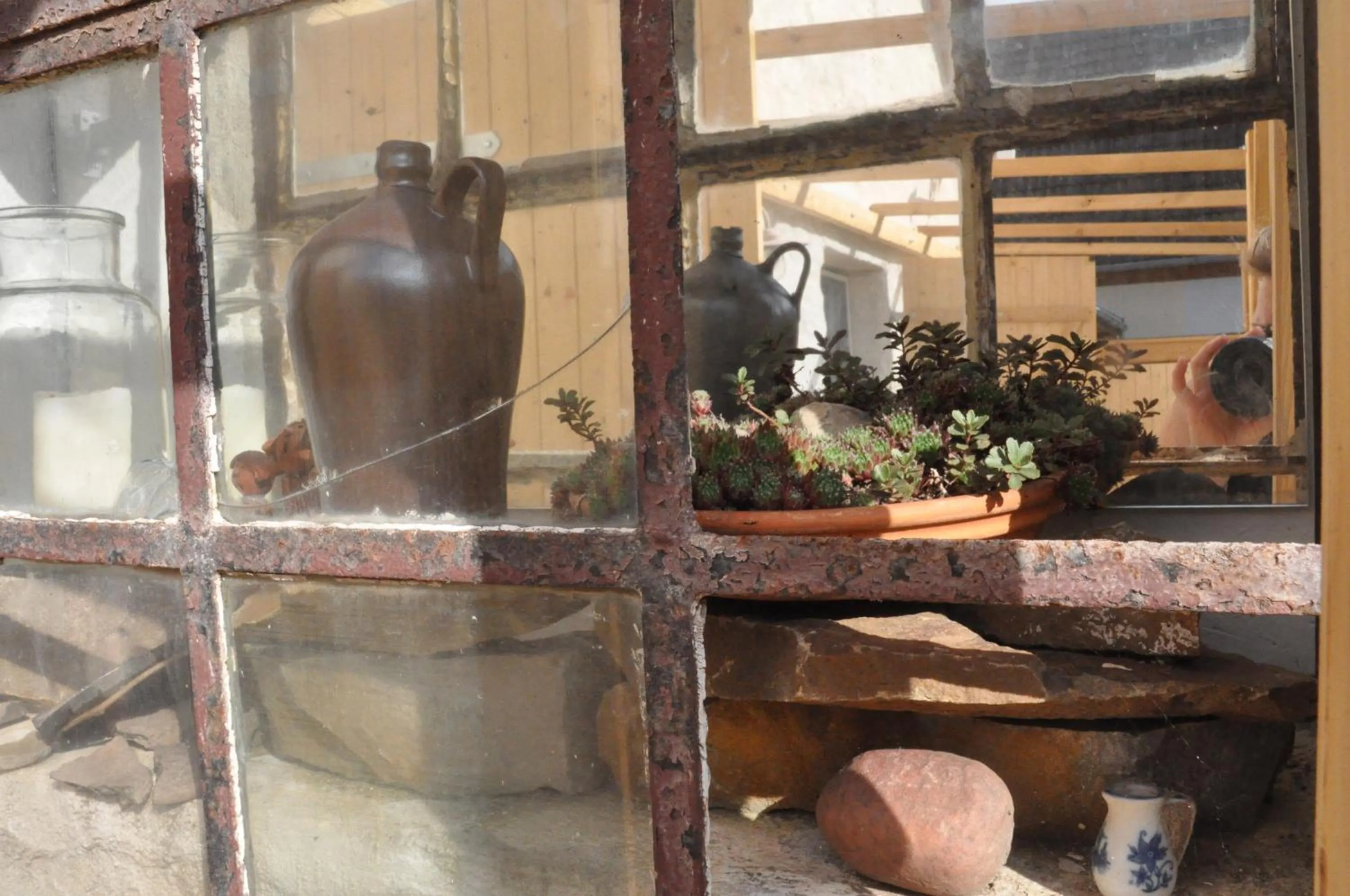 Balcony/Terrace in Pension (FW) "Seeblick" am Stelzenhaus