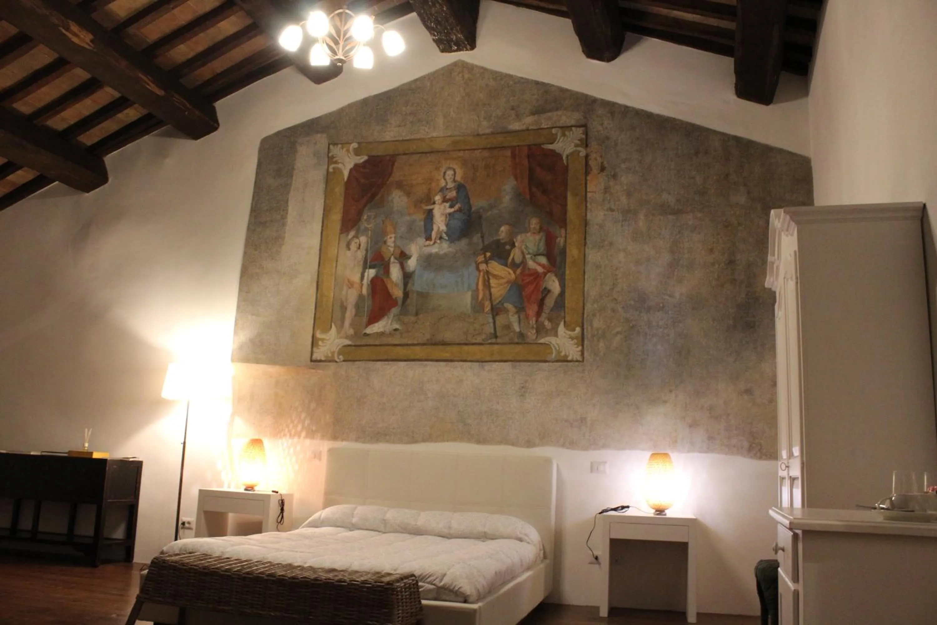 Bed in Il Castello di Campello