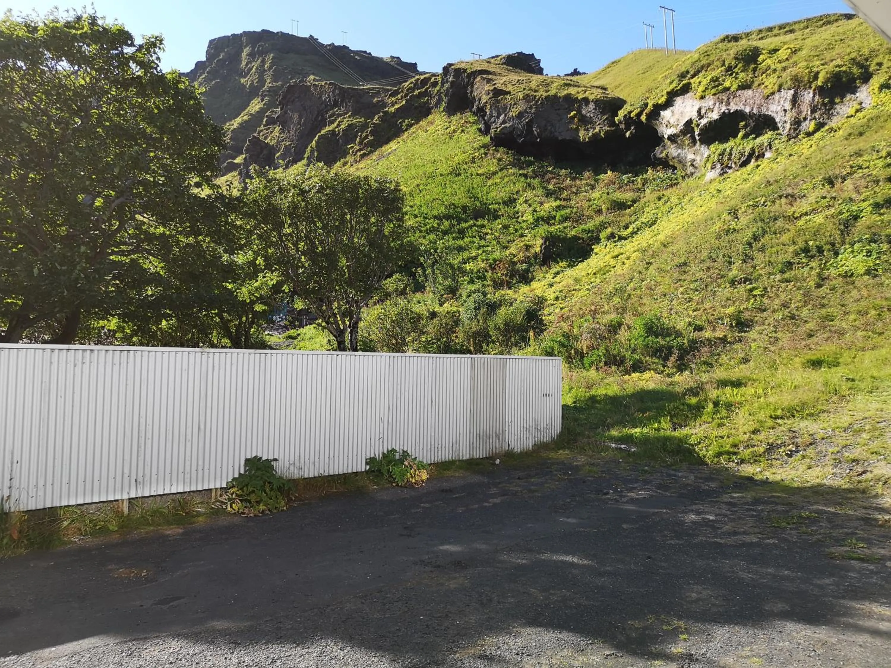 Mountain view in Vik Tröll Hotel