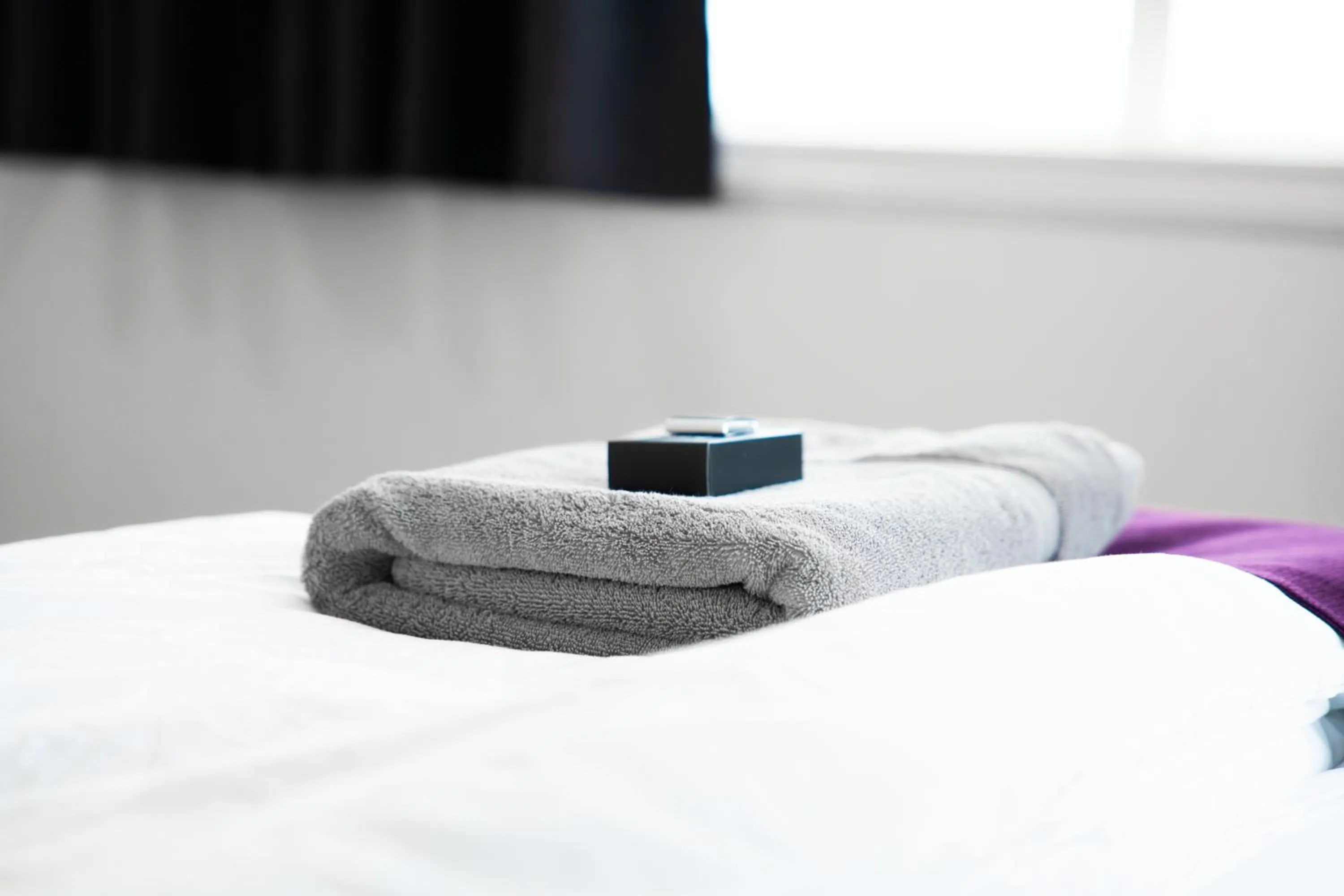 Bed in Vik Tröll Hotel