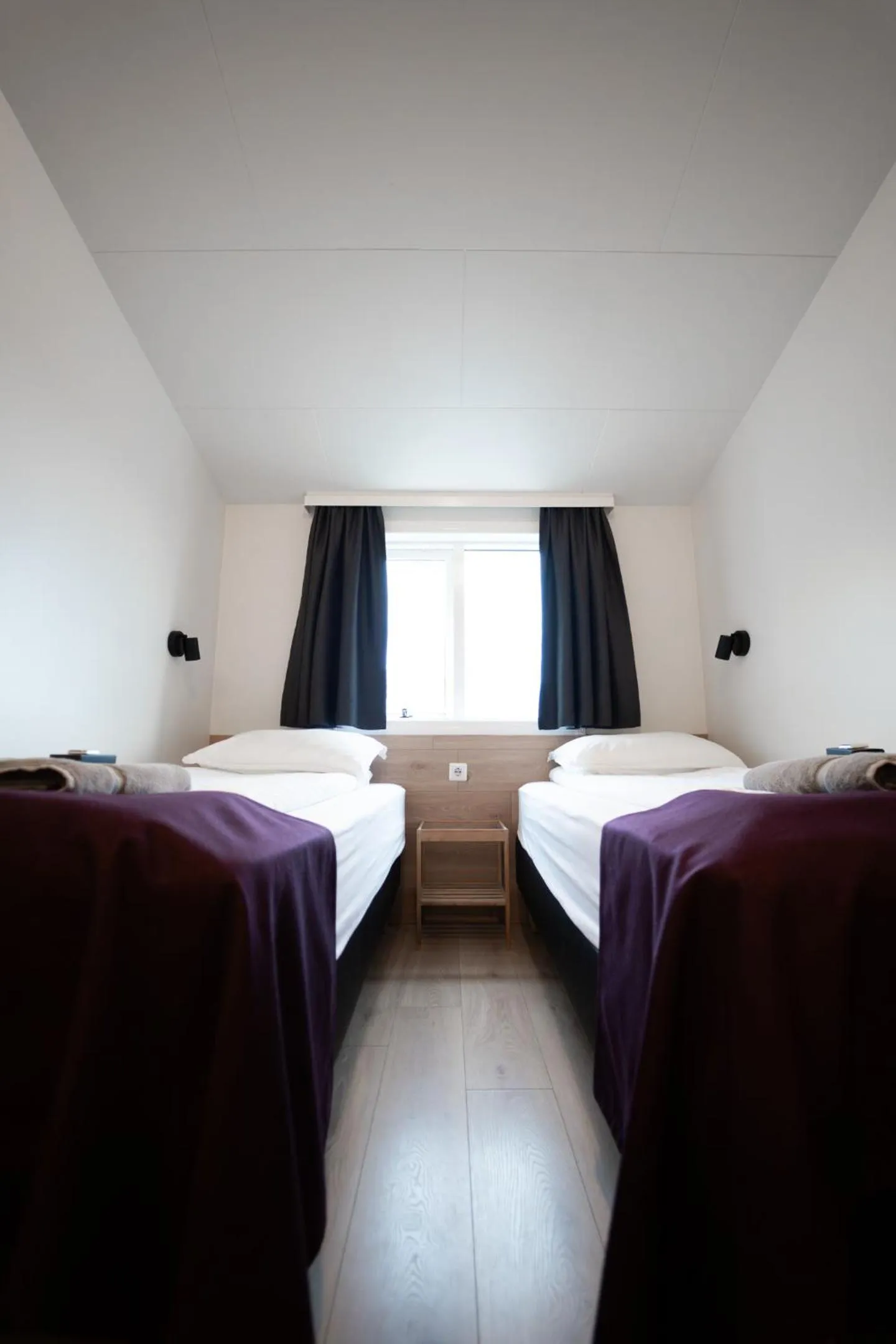 Bed in Vik Tröll Hotel