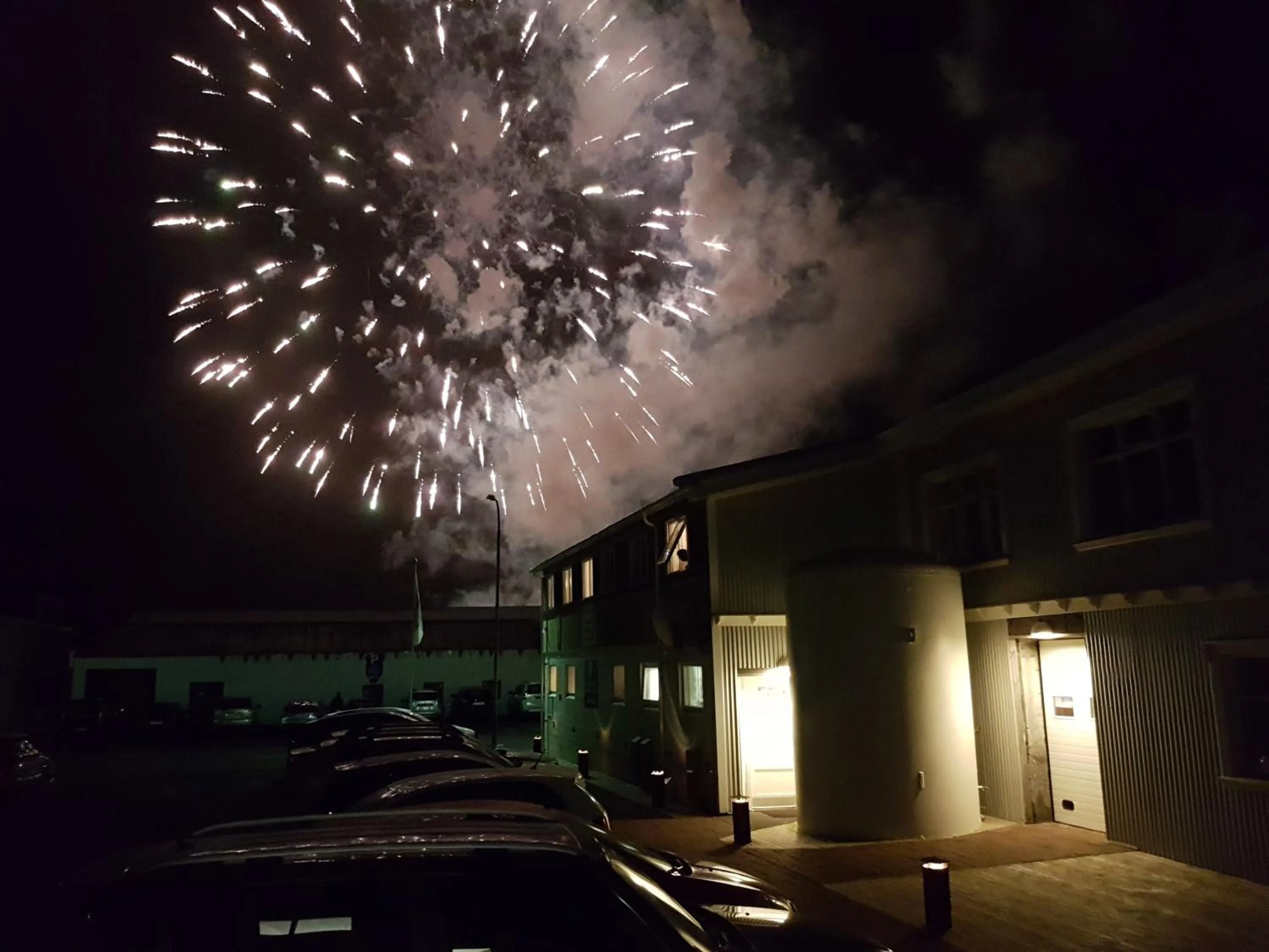 Property building in Vik Tröll Hotel