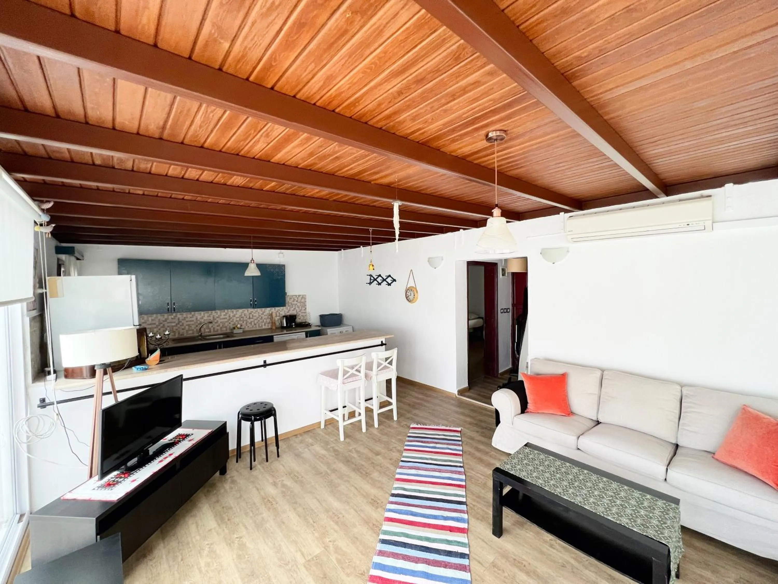 Kitchen or kitchenette in Kaya Apart & Pansiyon